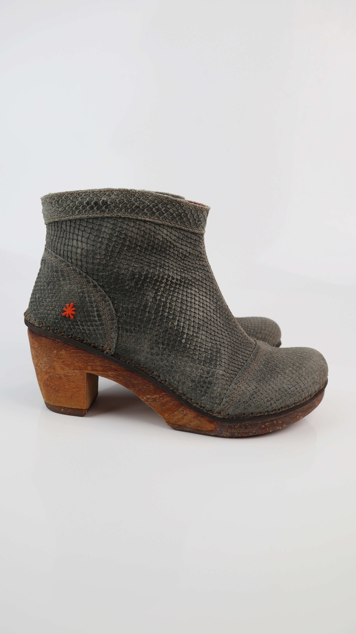 ART Schuhe Stiefel Stiefeletten 41 Lederstiefeletten Clogs