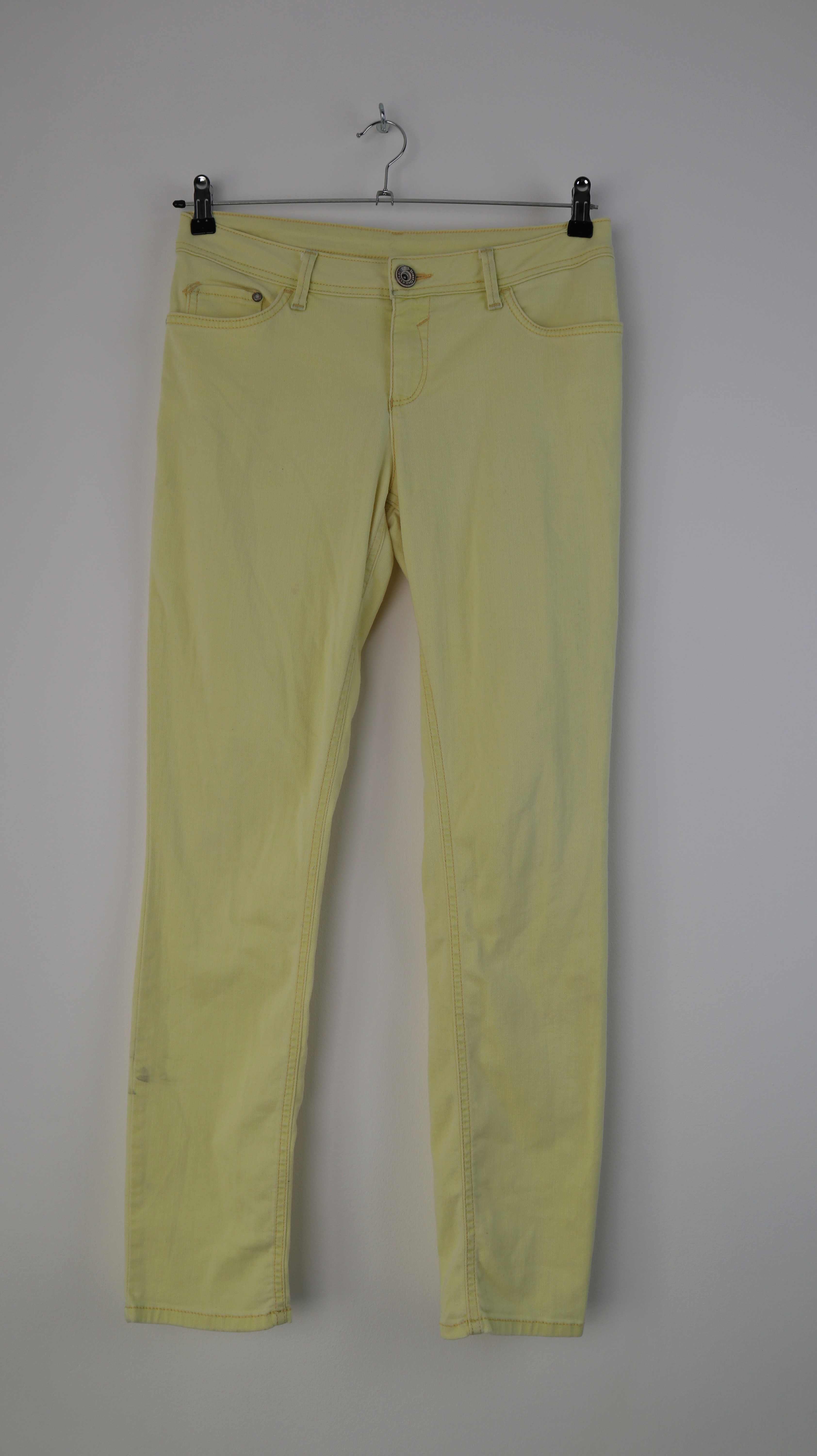 Street One Hose Gelb Pastellgelb York Middle 30 32 slim skinny