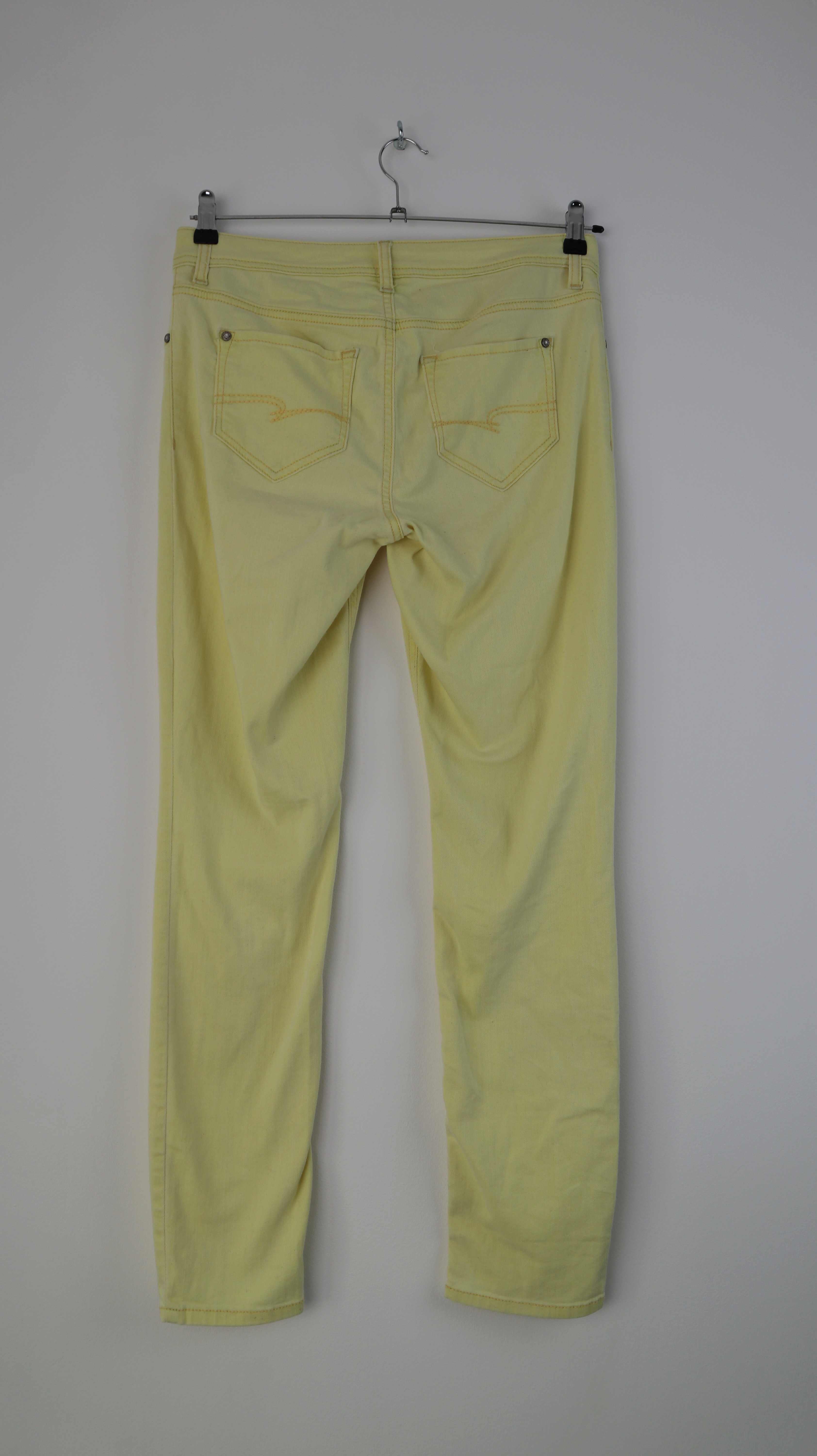 Street One Hose Gelb Pastellgelb York Middle 30 32 slim skinny
