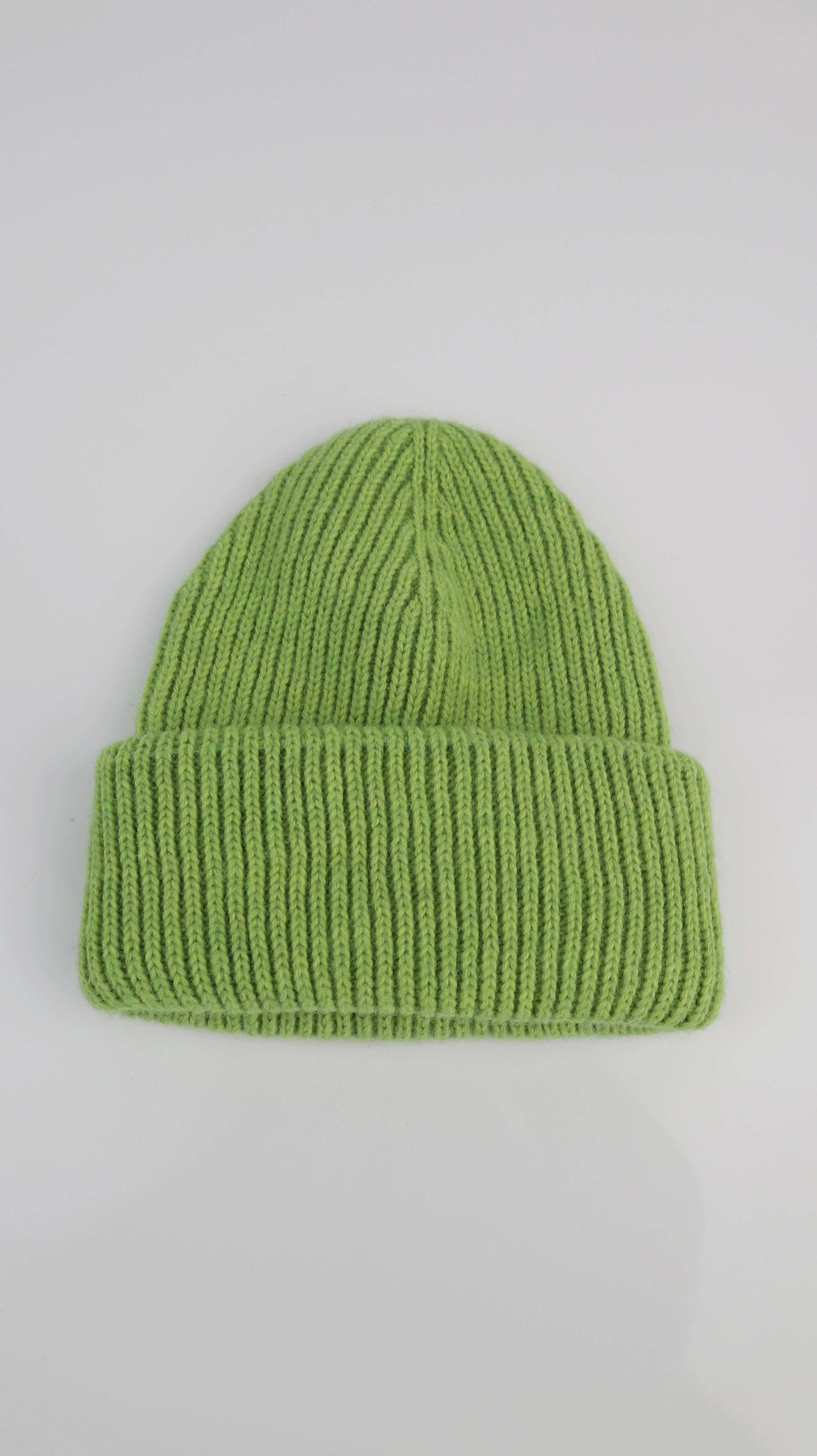 Kauf Dich Glücklich Beanie Mütze grün Wollmütze Strickmütze