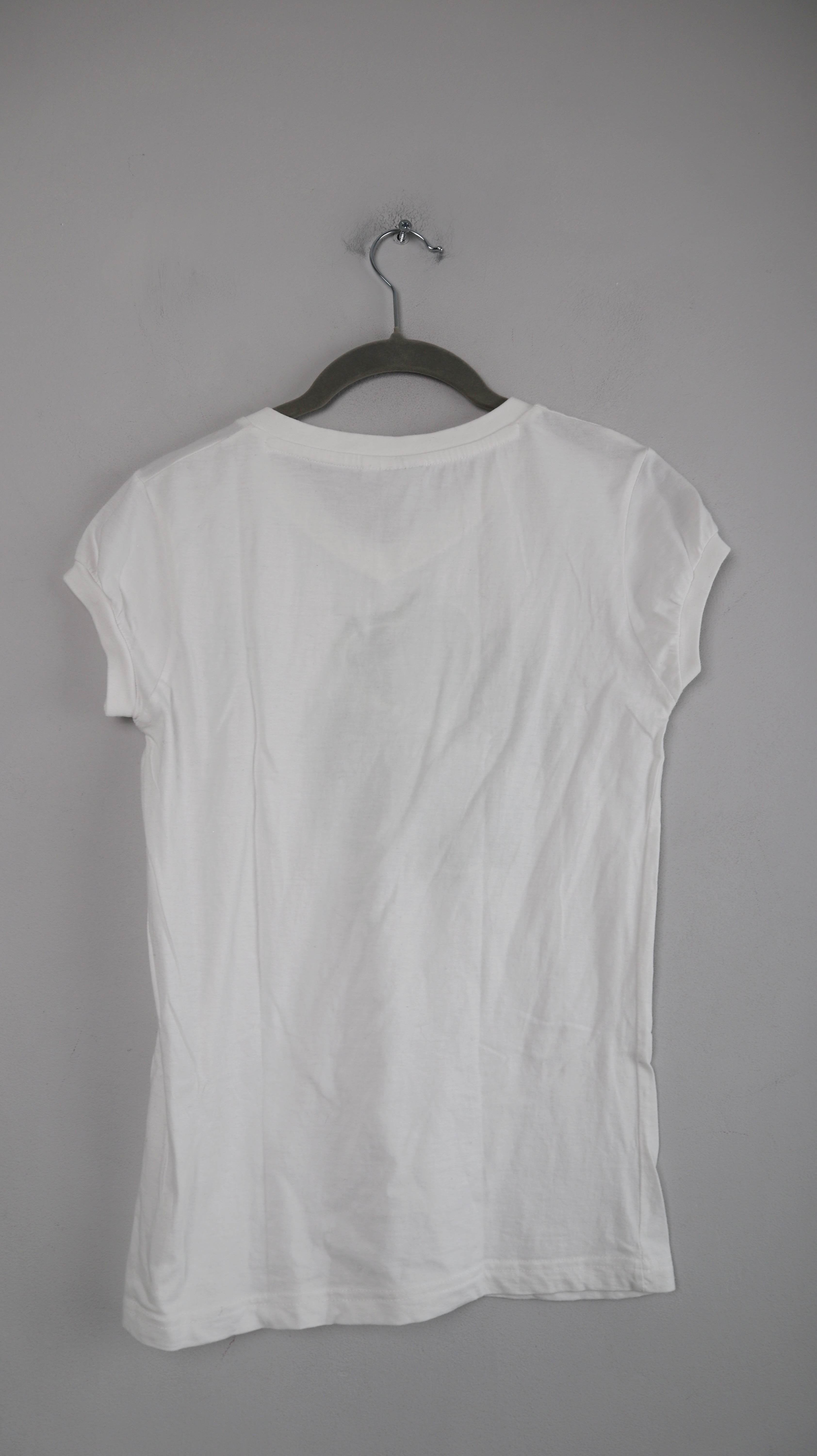 Tradional Craftwerk Shirt Irland T-Shirt weiß Kleeblatt 36 S