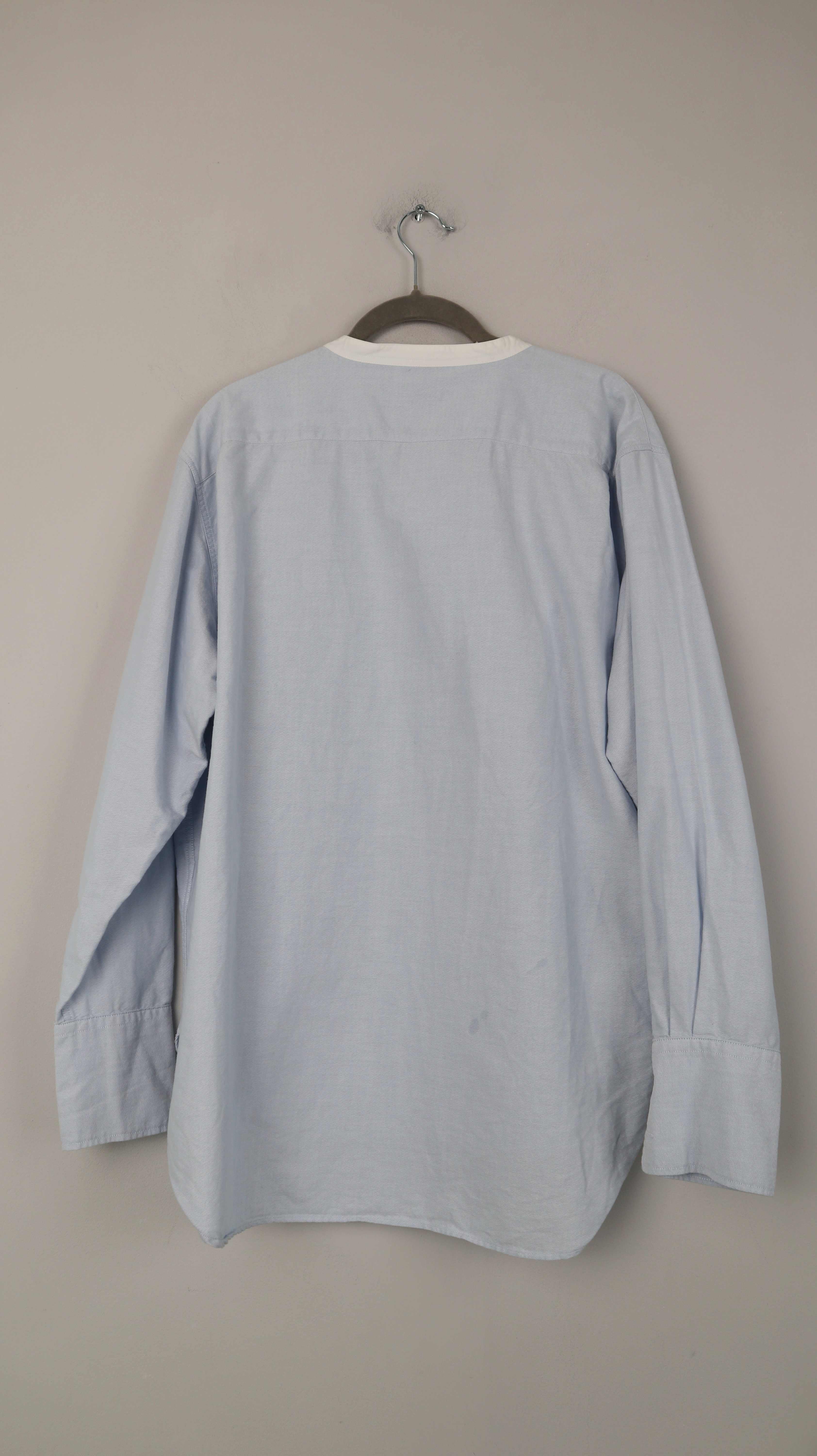 Closed Bluse Hemd Shirt Blau XL Rowan Langarm basic einfarbig