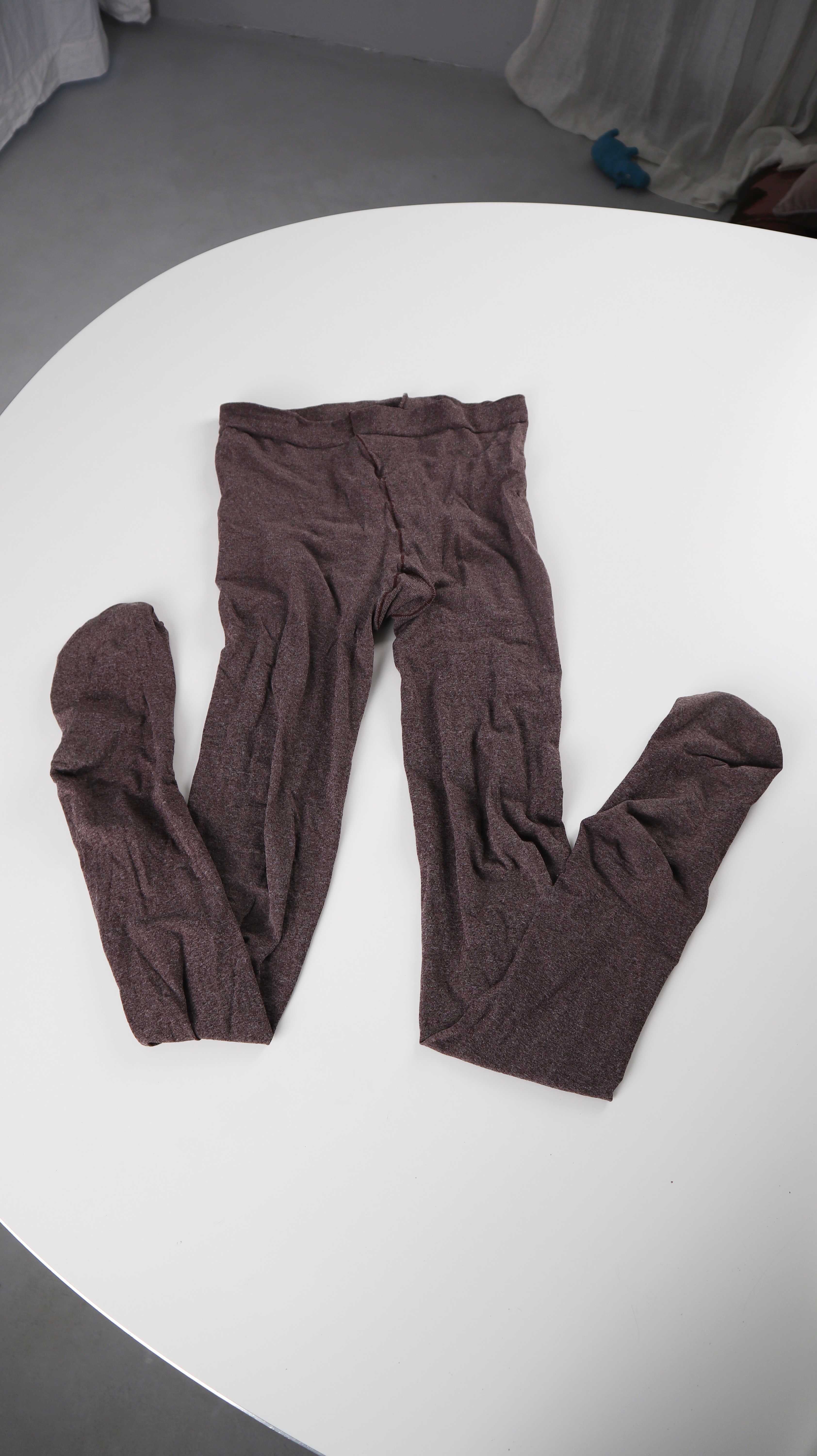 Strumpfhose braun S basic einfarbig