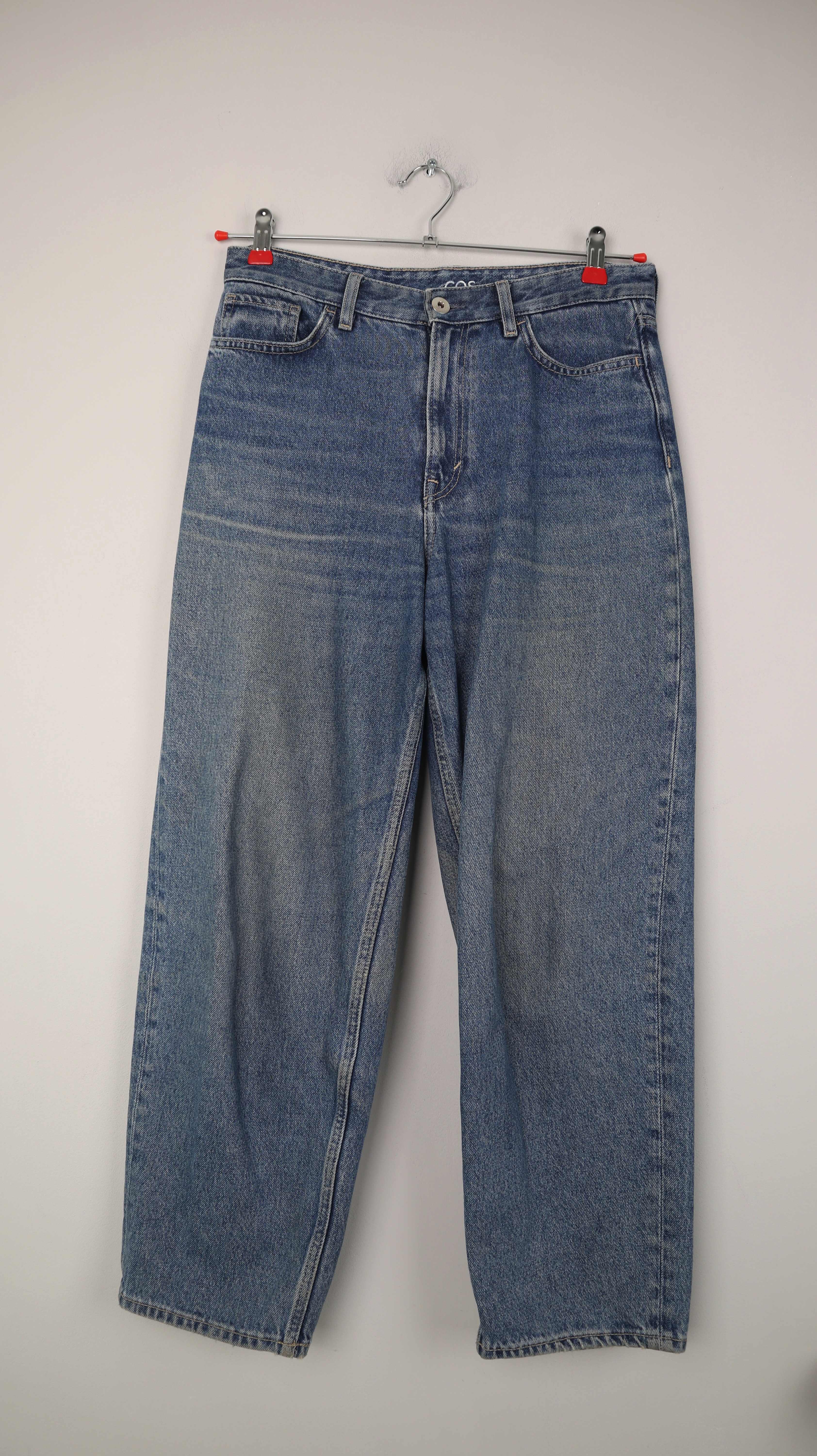 COS Hose 27 Tapered Jeans blau denim straigh leg 38 M