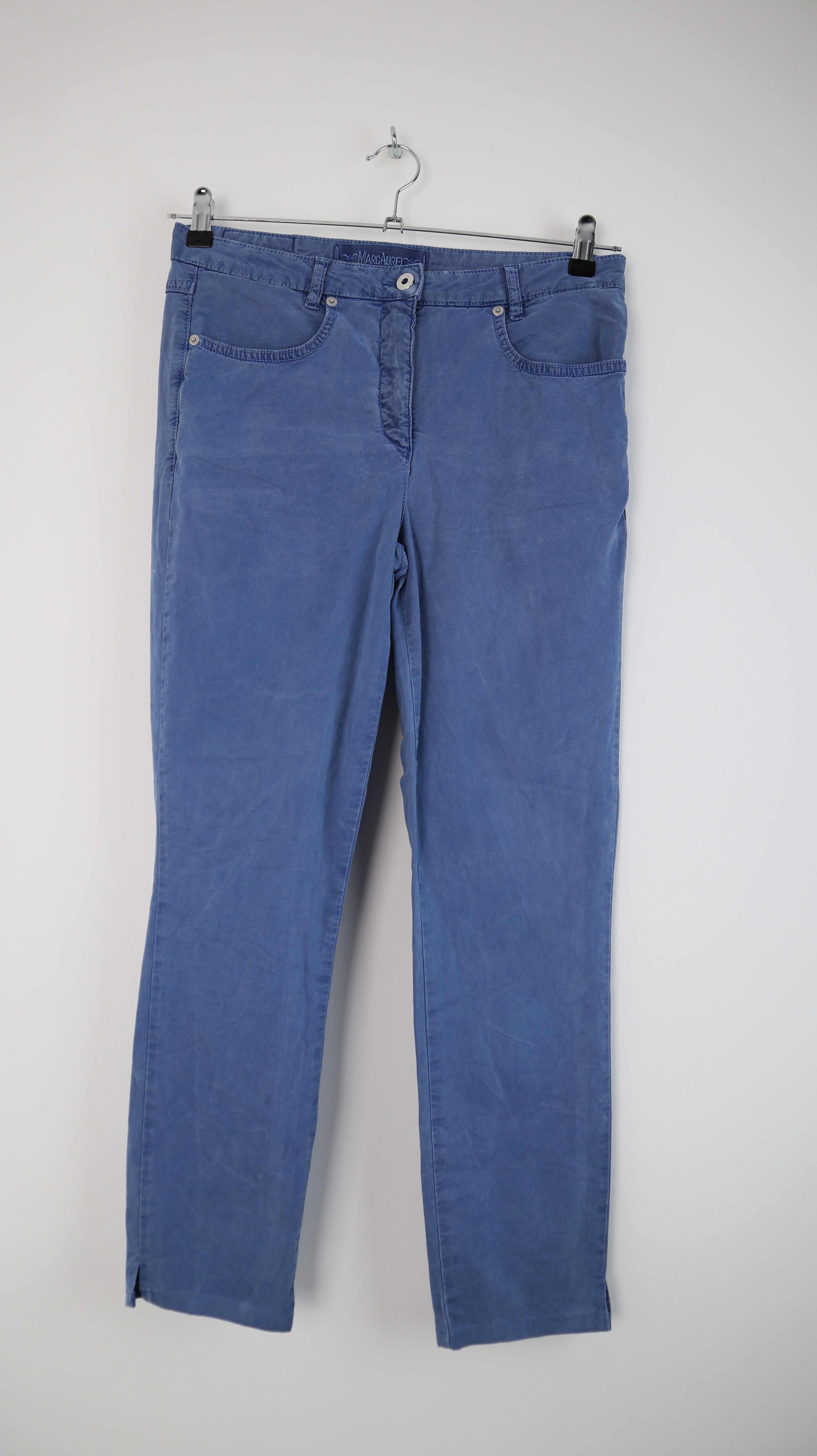 Marc Aurel Hose blau 40 L mid waist straight fit
