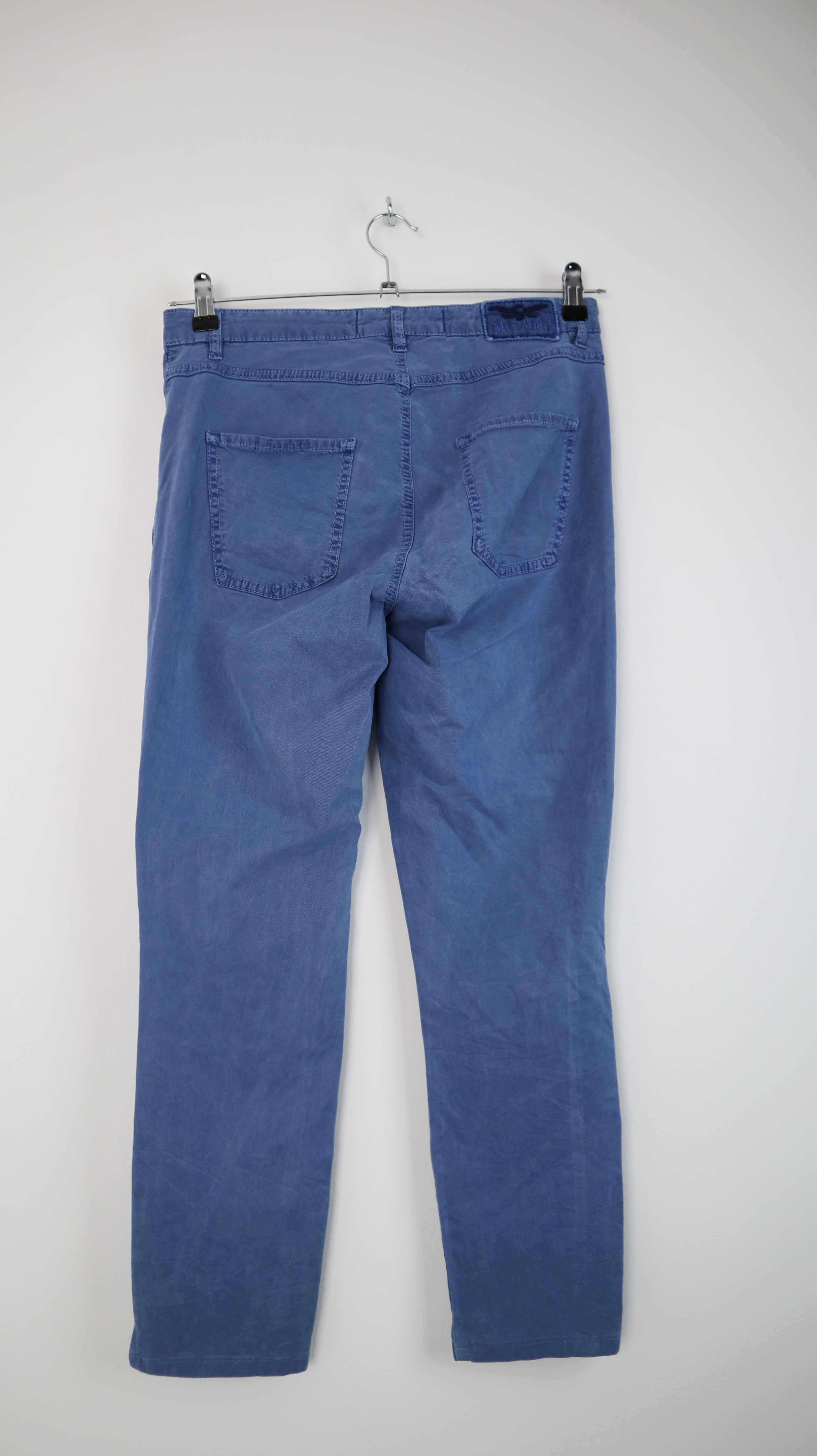 Marc Aurel Hose blau 40 L mid waist straight fit