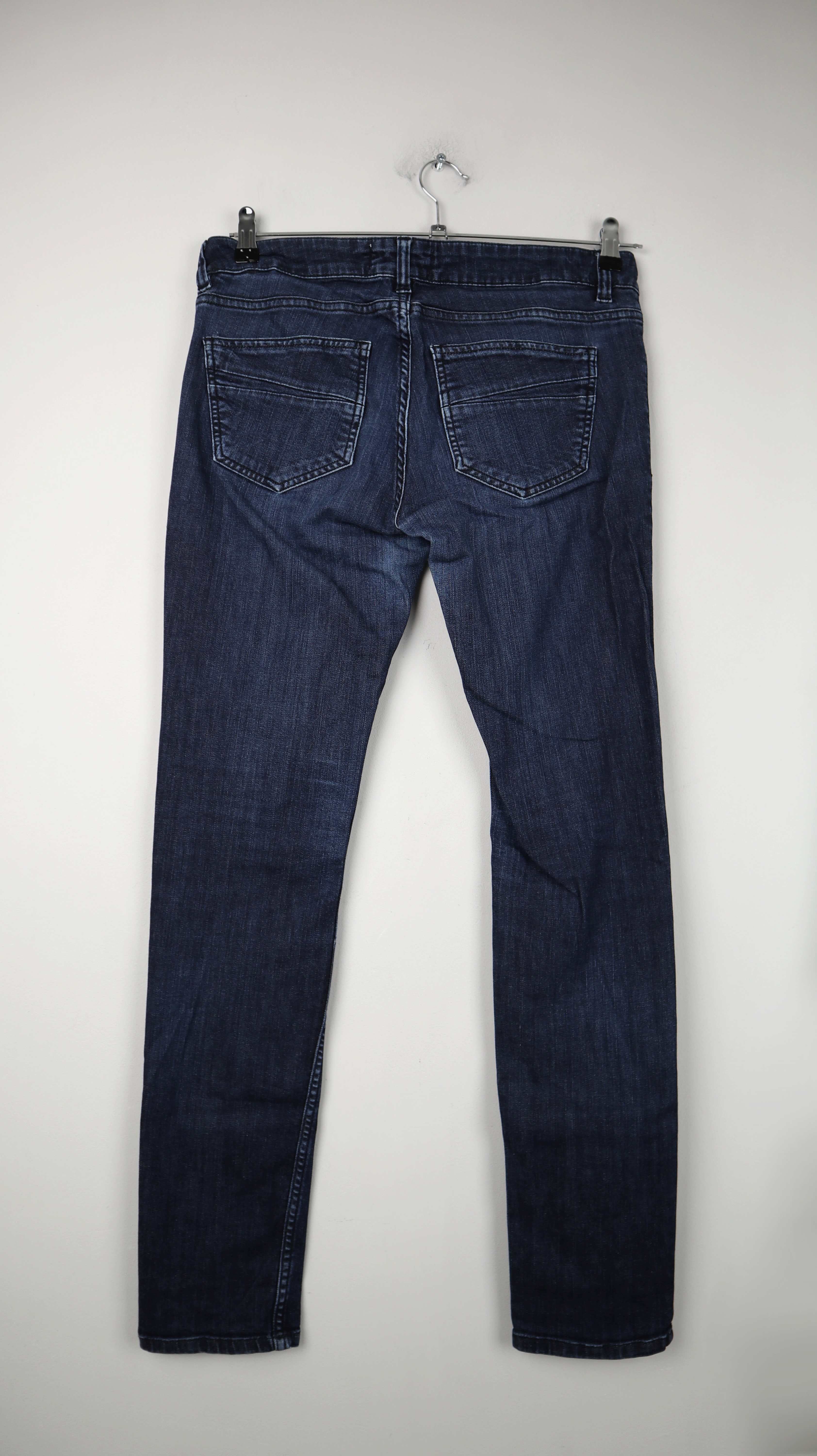 Witty Knitters Jeans 30 Hose denim slim Röhrenhose blau denim dunkelblau