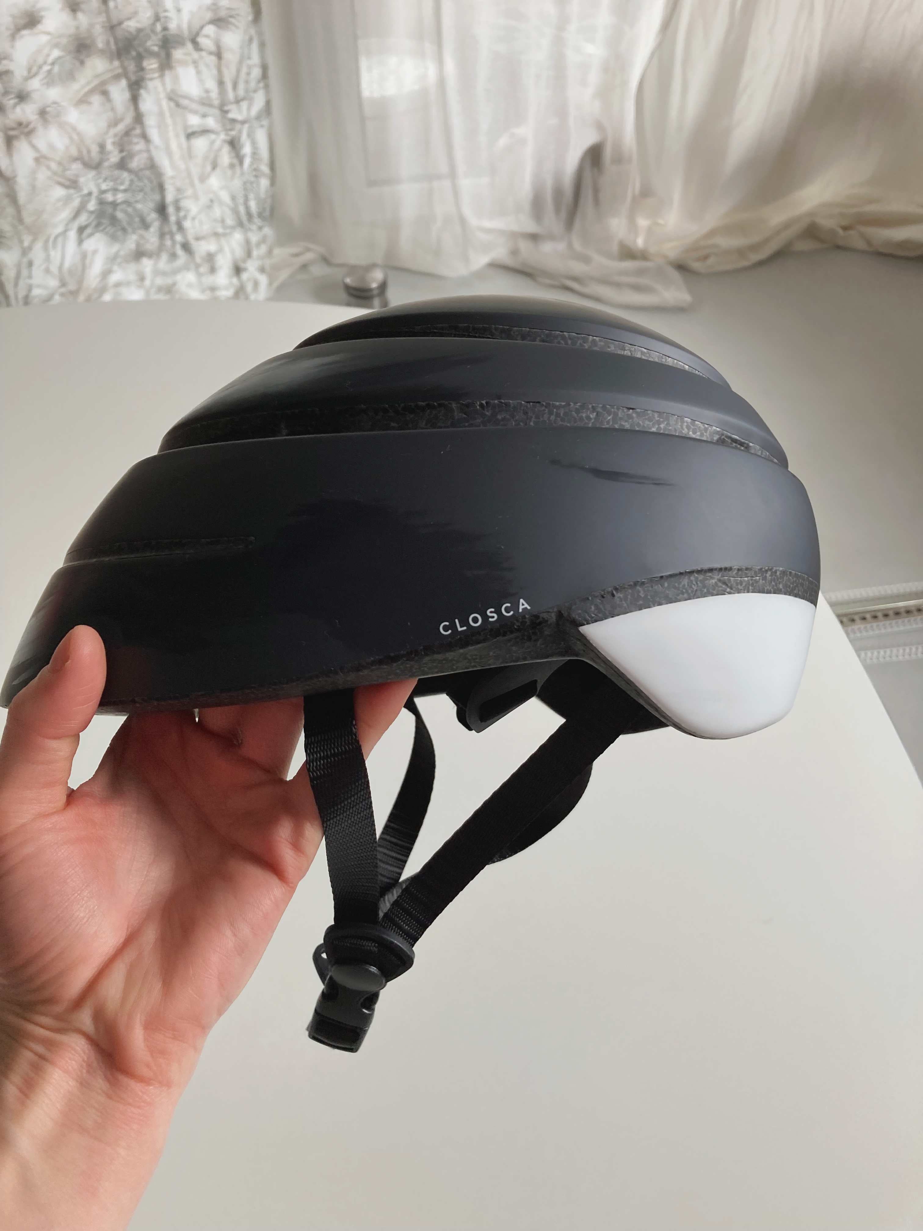 Closca Helm schwarz Falthelm Fahrradhelm Size M