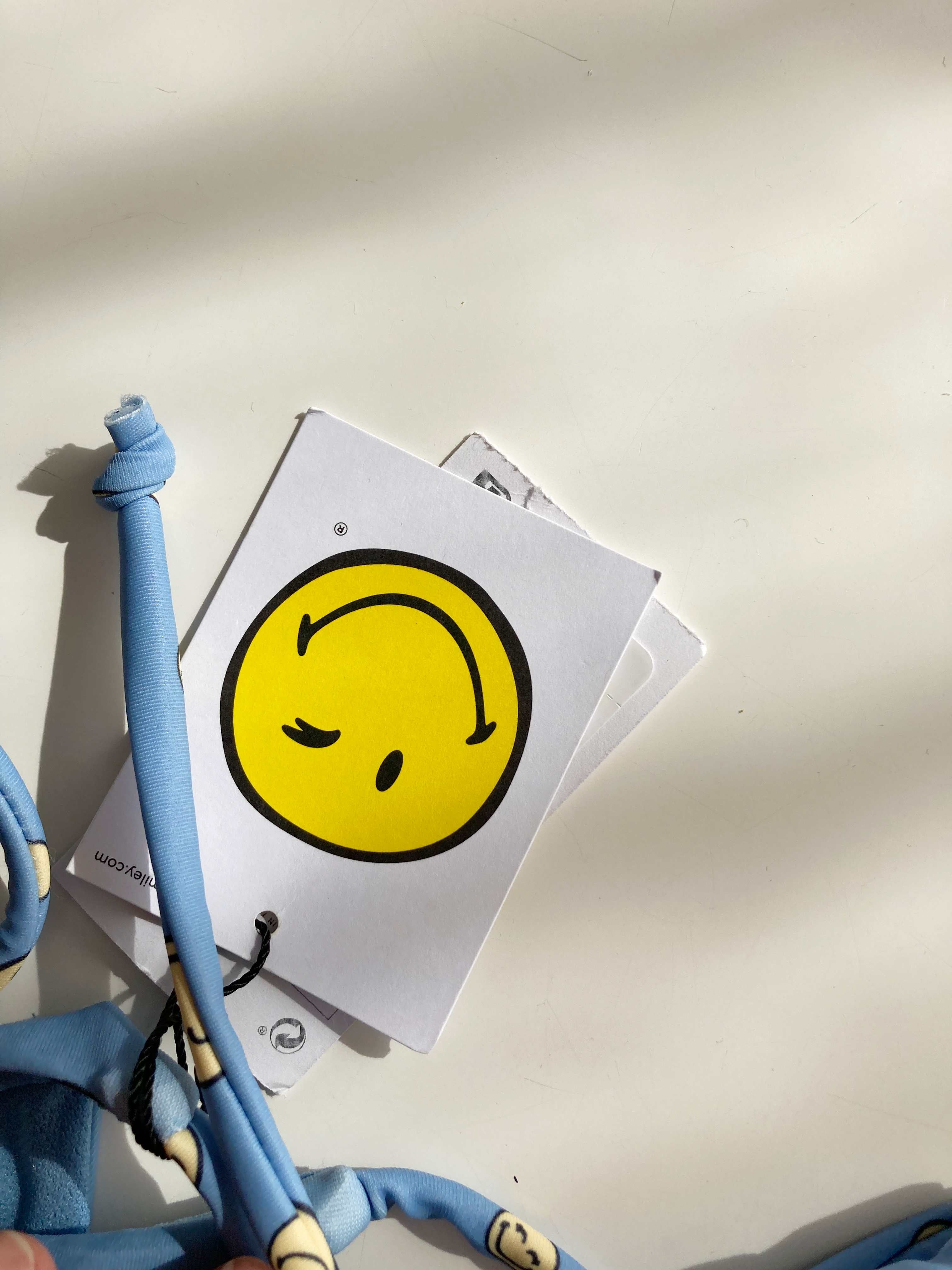 Smiley Primark Bikini Badeanzug 42/44 Blau neu Blau