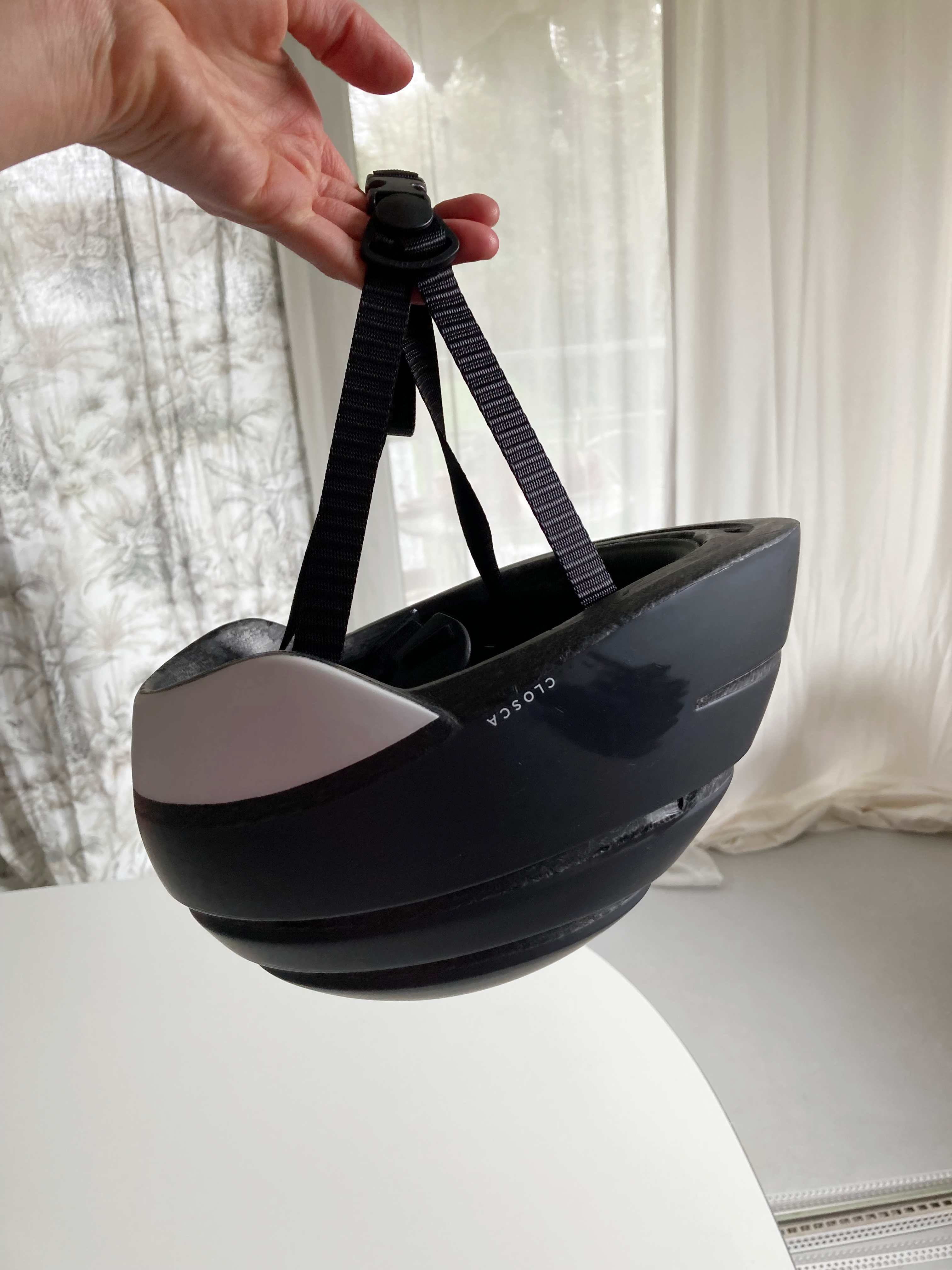 Closca Helm schwarz Falthelm Fahrradhelm Size M