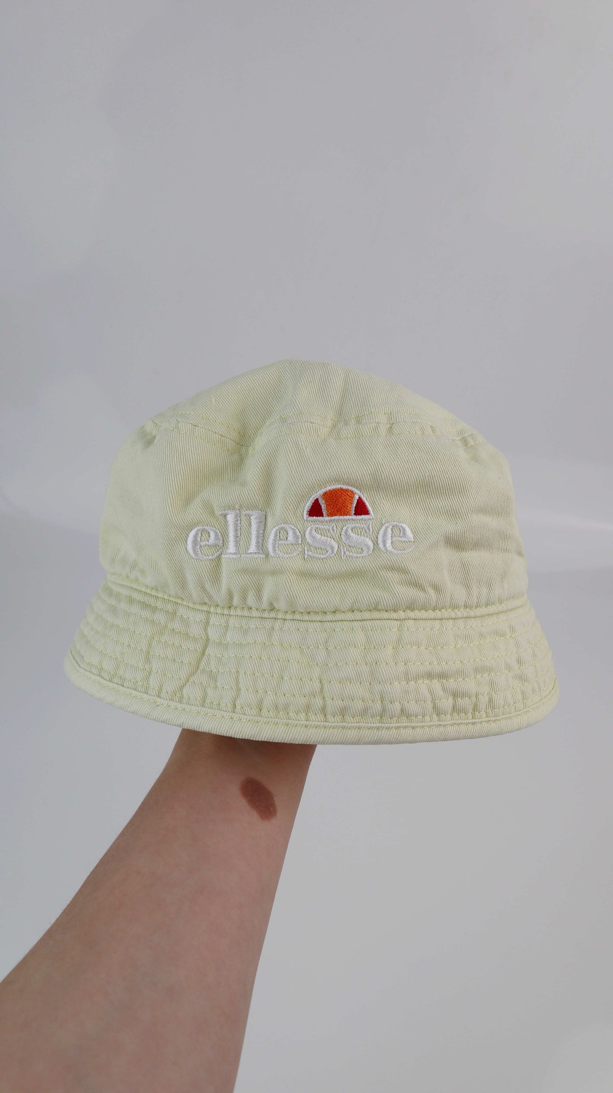 Ellesse Hut Mütze Gelb Bucket Hat Pastell Beanie