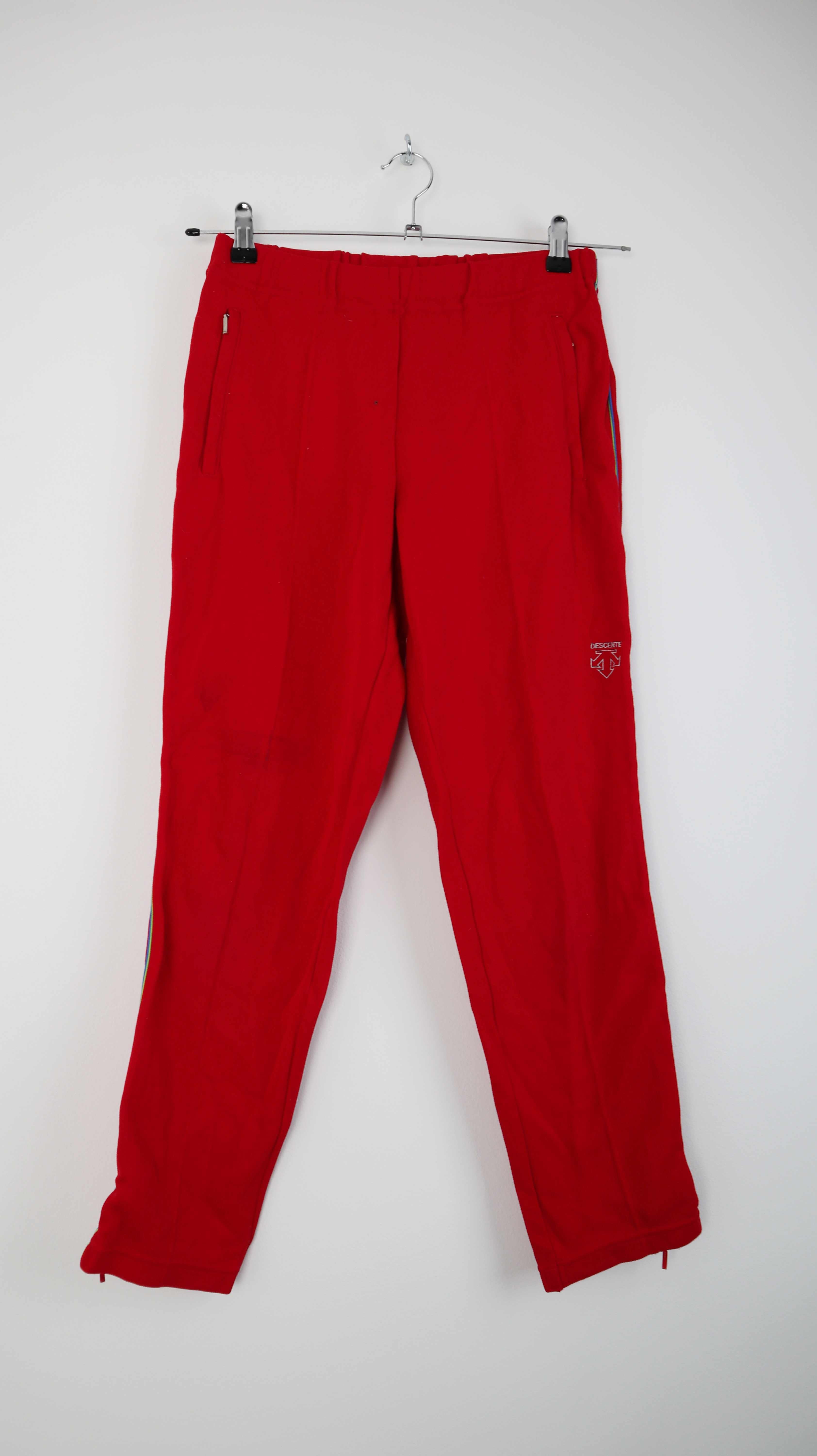 Descente Hose rot 36 S Chino Jogger Trainingshose
