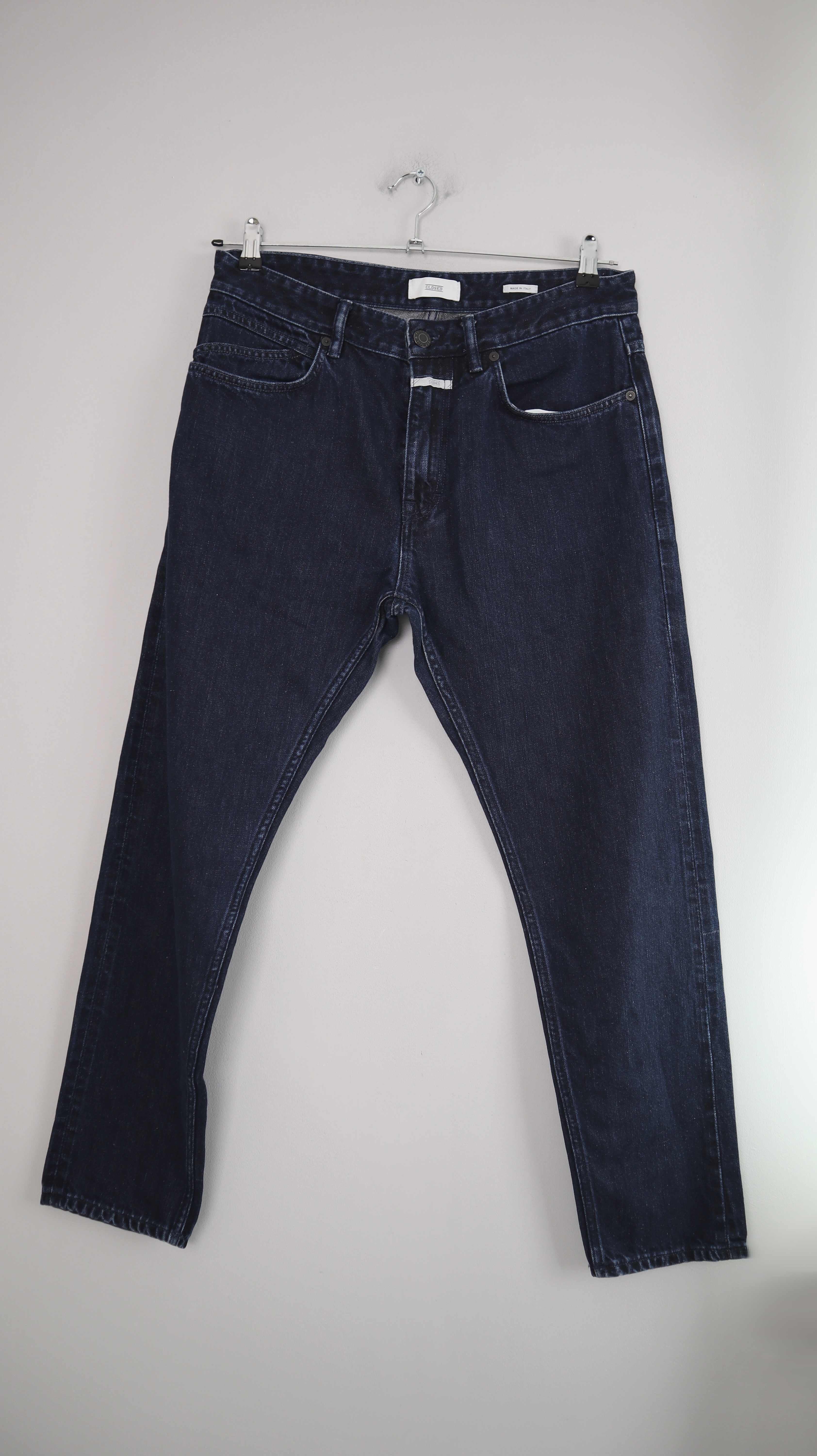 Closed Jeans Hose denim 32 blau Cooper Tapered mid waist straight fit