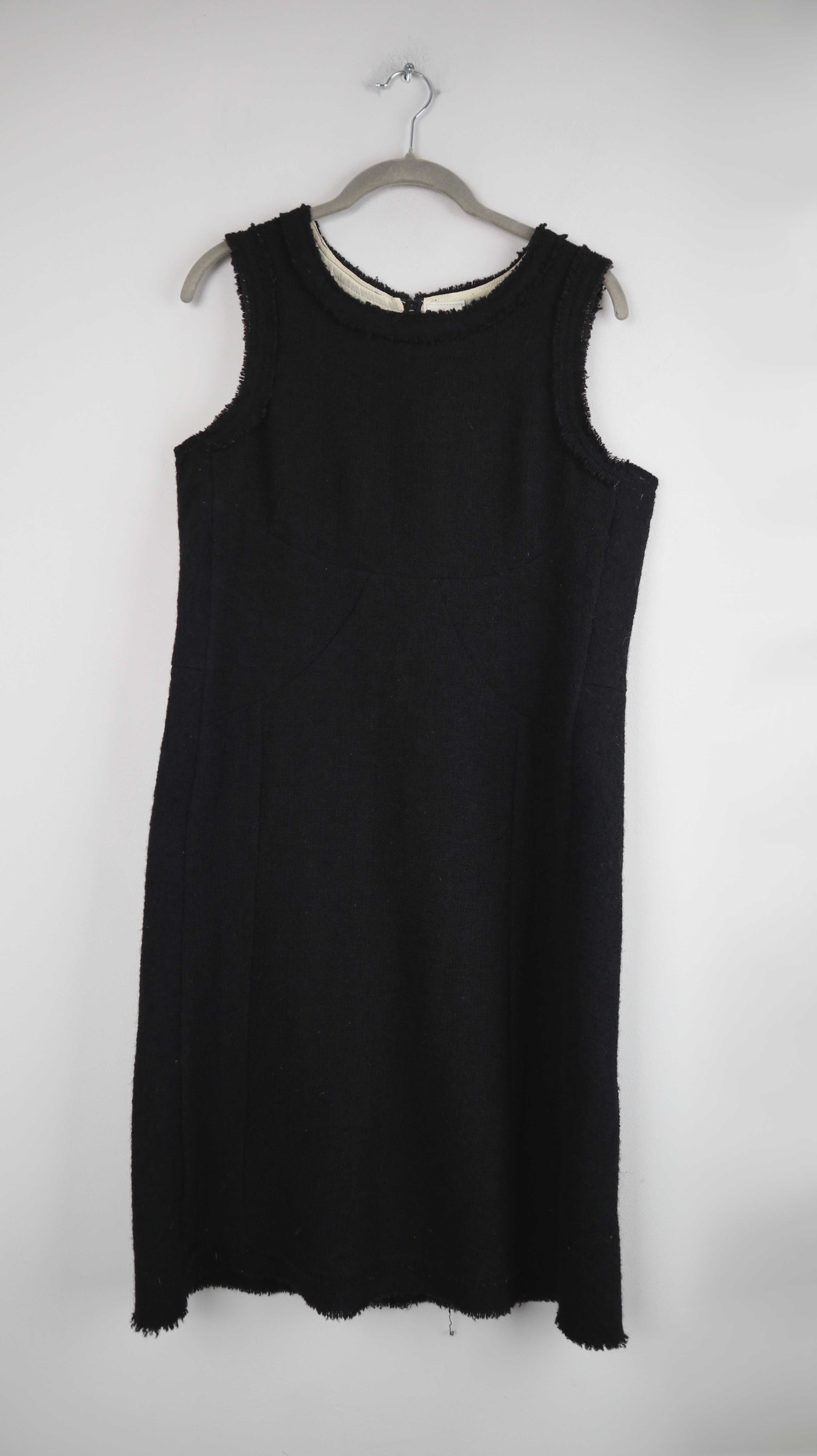 Schumacher Kleid 38 M Midi Midikleid Etuikleid Wolle Wollkleid Seide