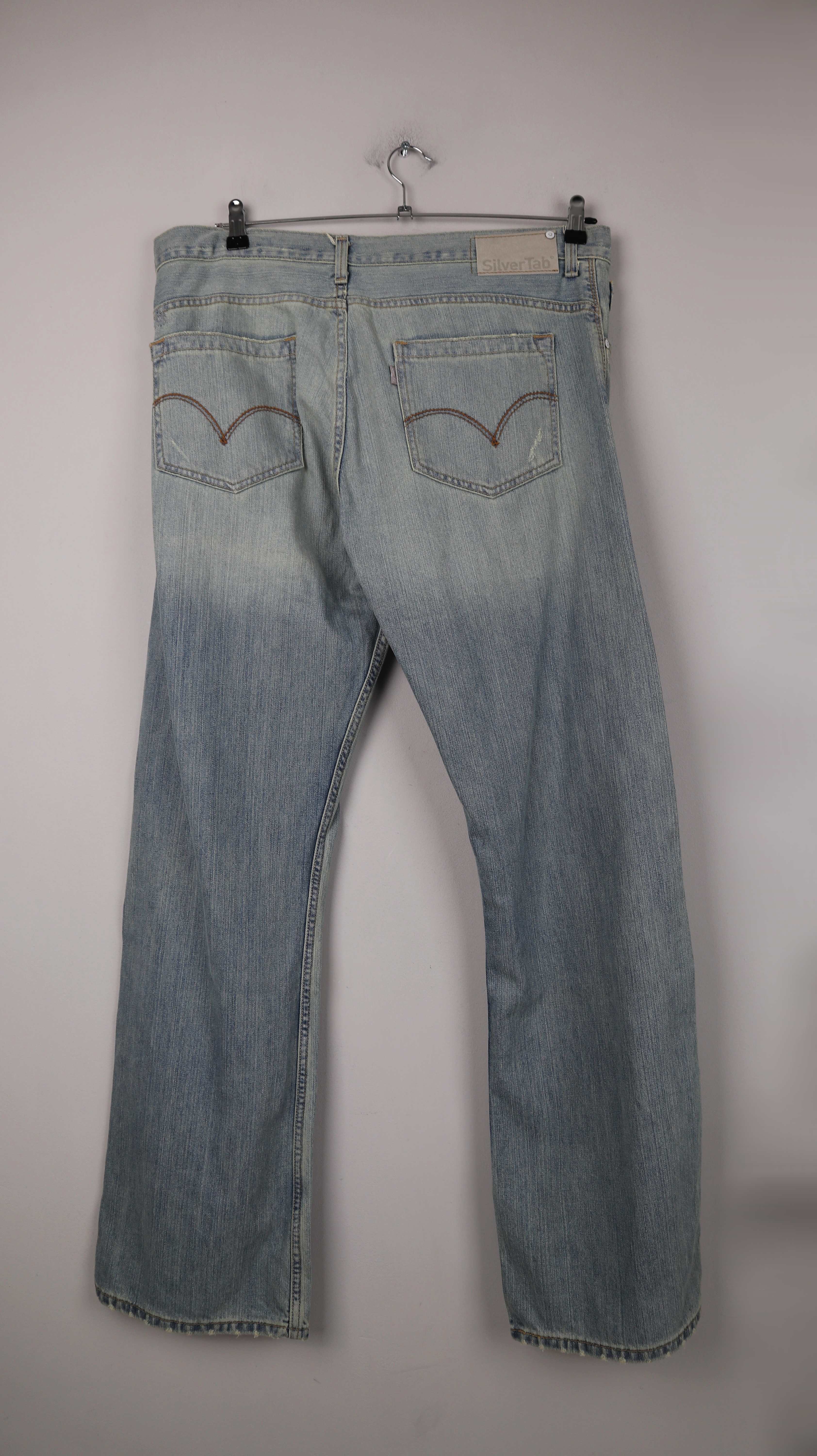 Silver Tab W36 L34 Jeans Hose blau washed 90s straight fit