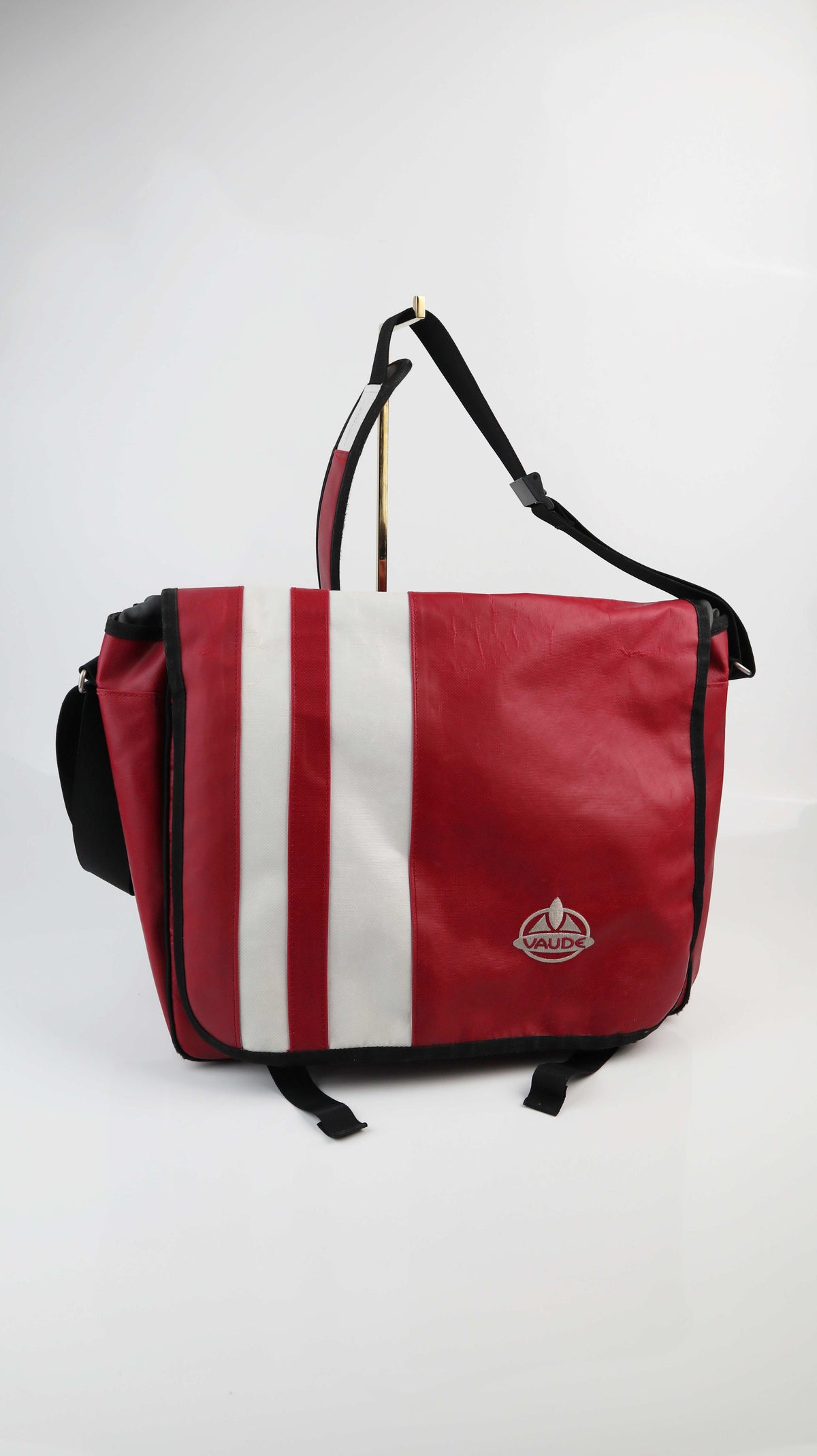 Vaude Tasche rot Messenger Bag Umhängetasche Planentasche