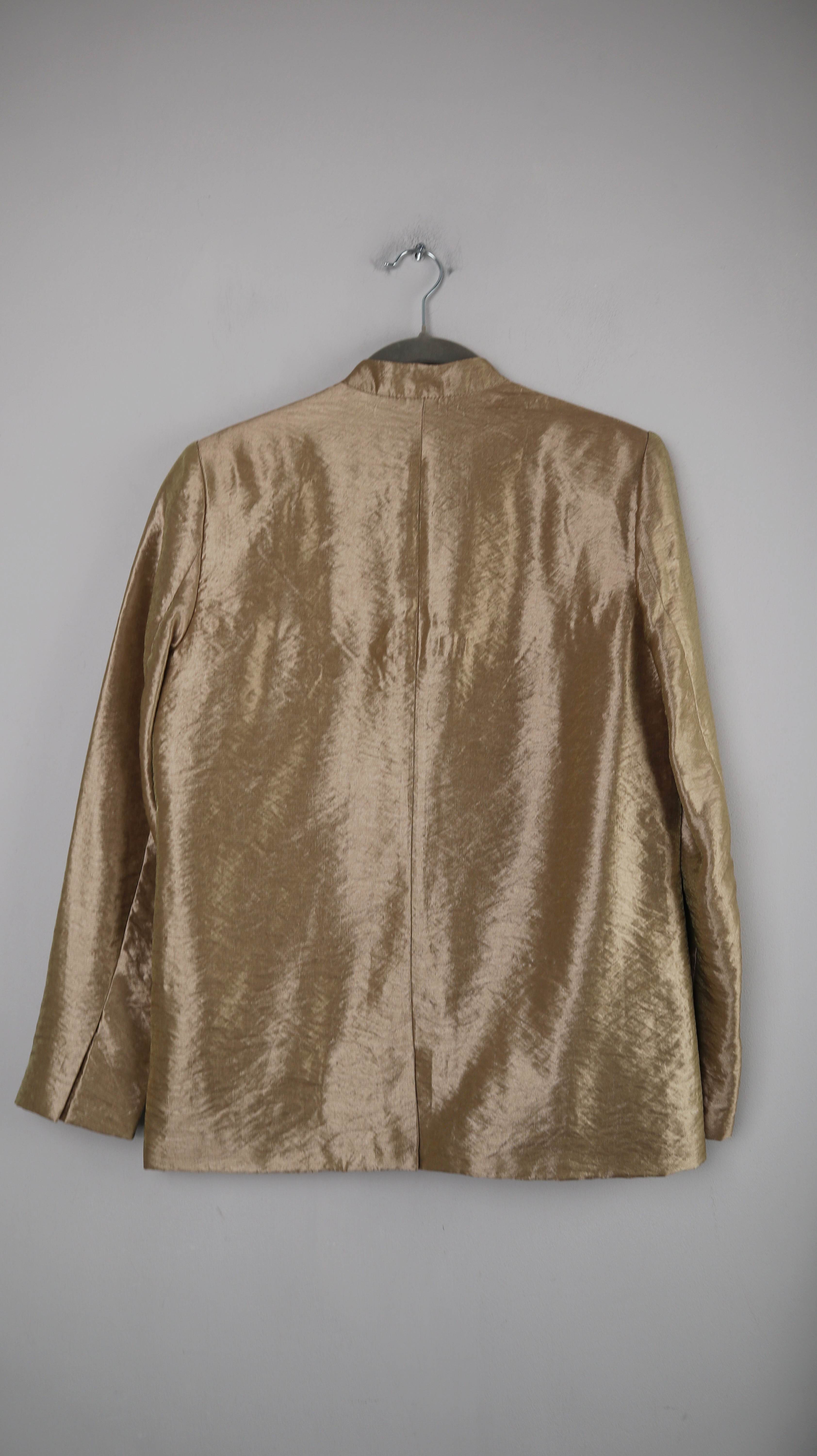 Weekday Blazer Gold Basic 38 M Metallic Jacke