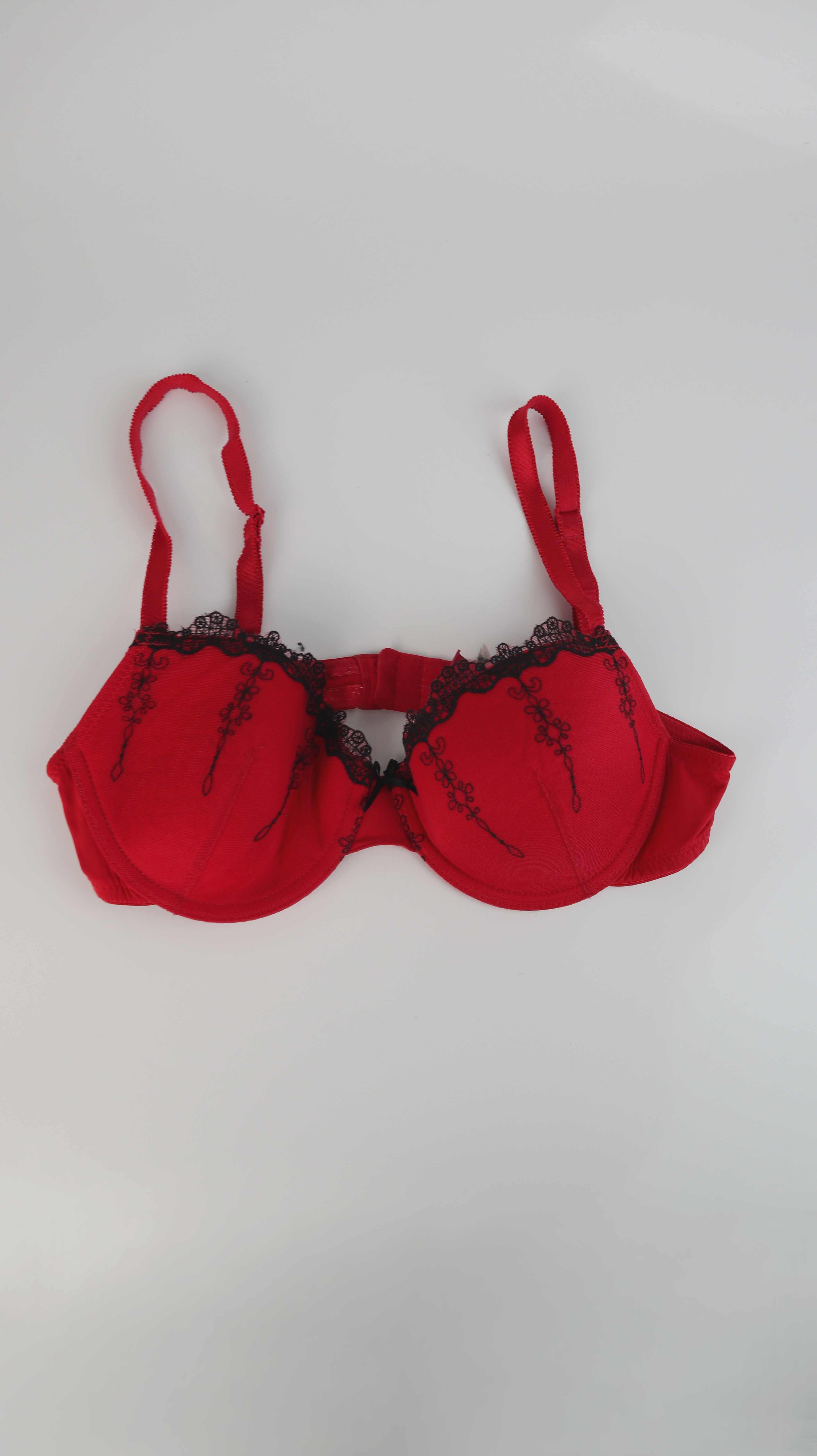 BH Rot Desiree 80 A Körbschalen BH Spitze