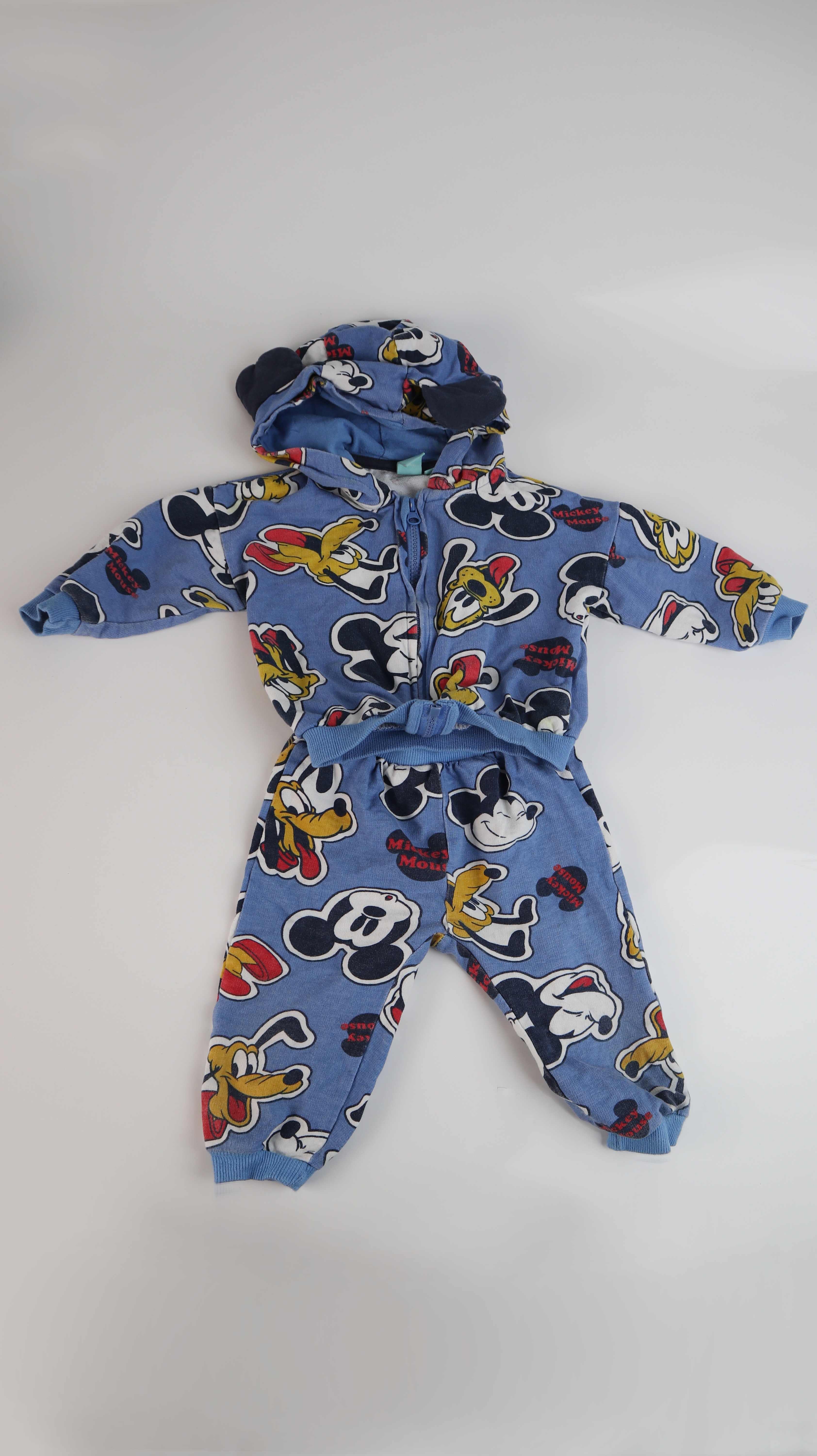 Disney Set Anzug Kinderanzug Joggingsanzug blau 11kg 86