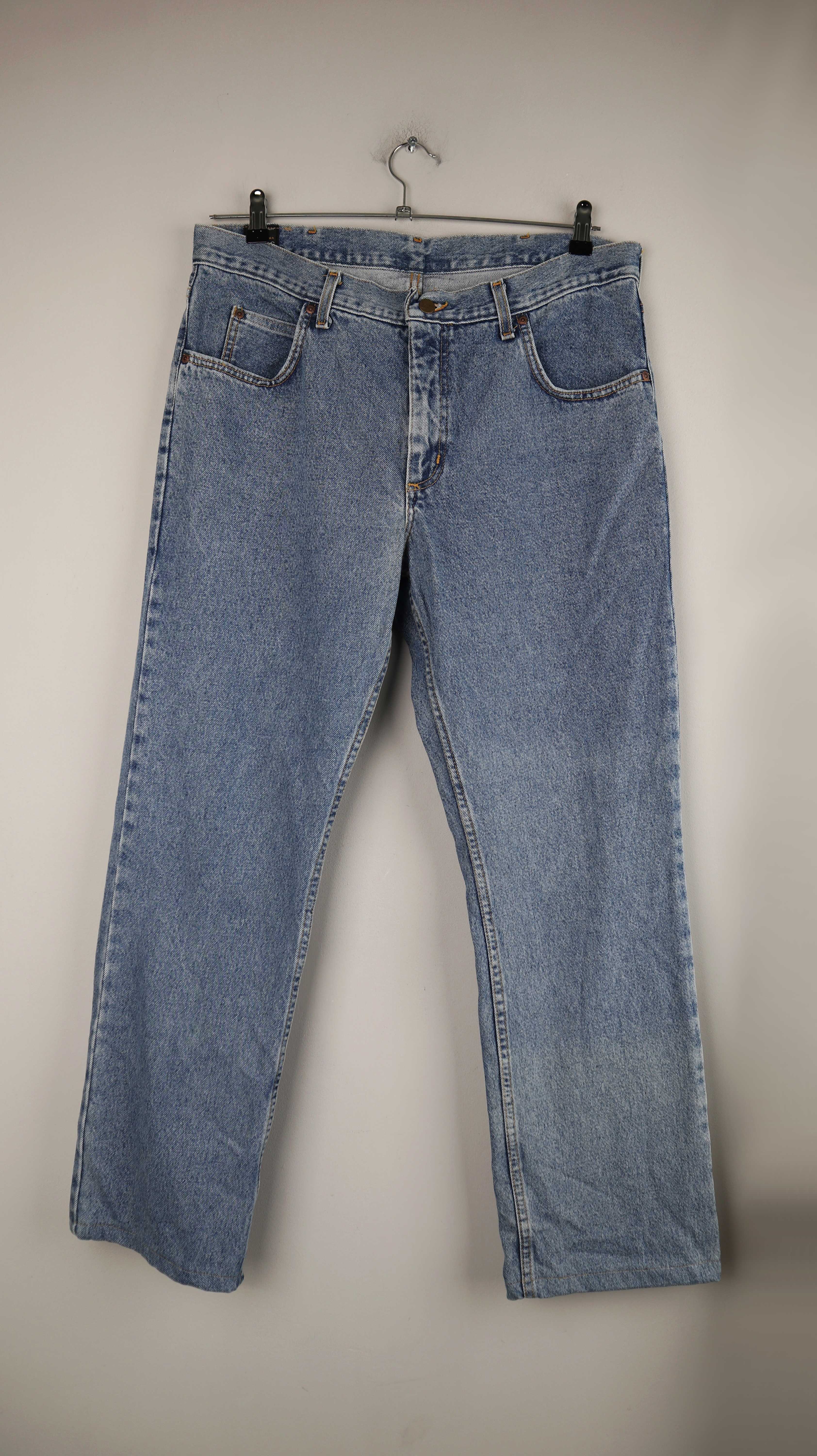 Lee Jeans Hose denim blau 38 32 straight leg gerades Bein L