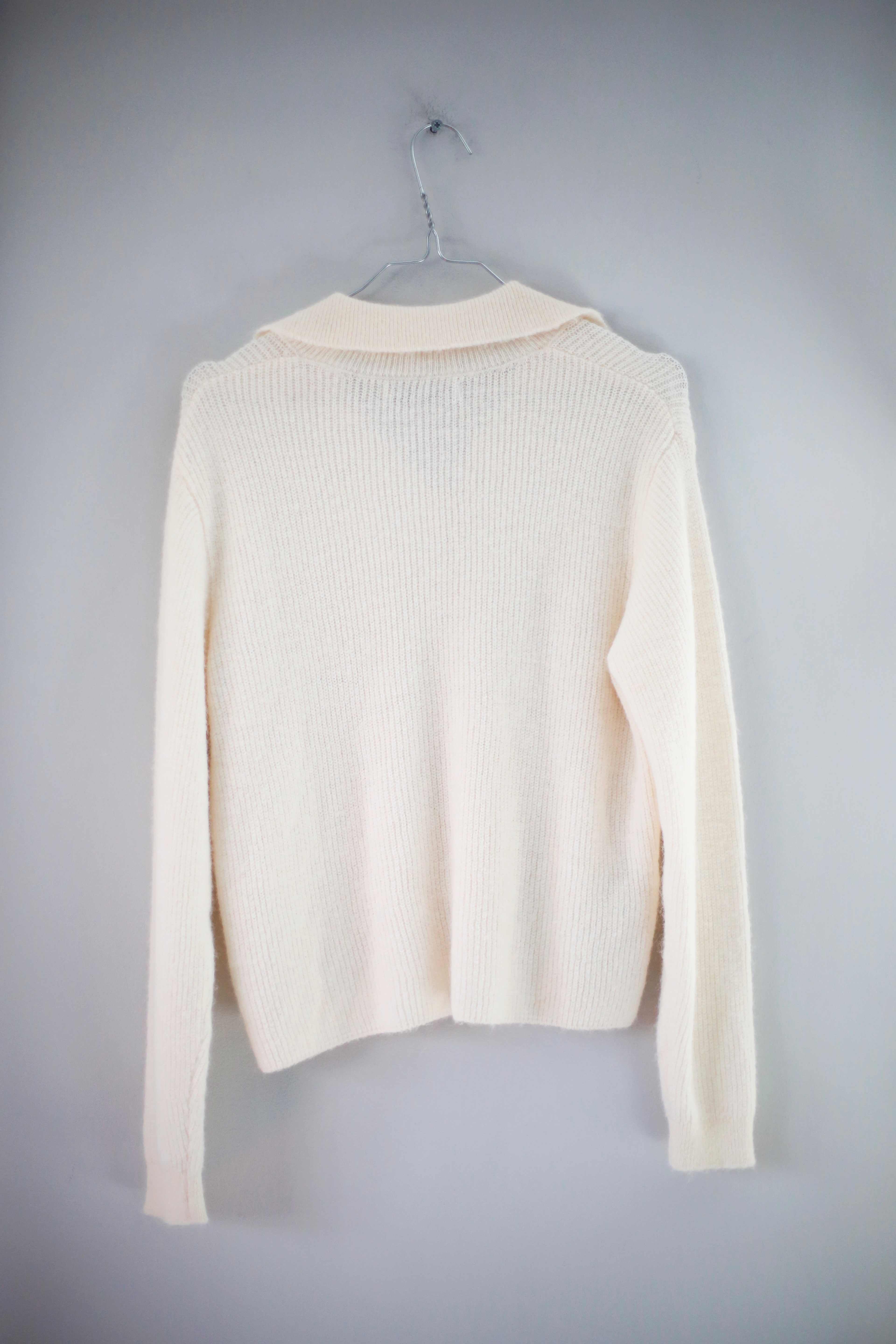 Mango Pullover Sweater Creme Beige 36 S Strickpullover