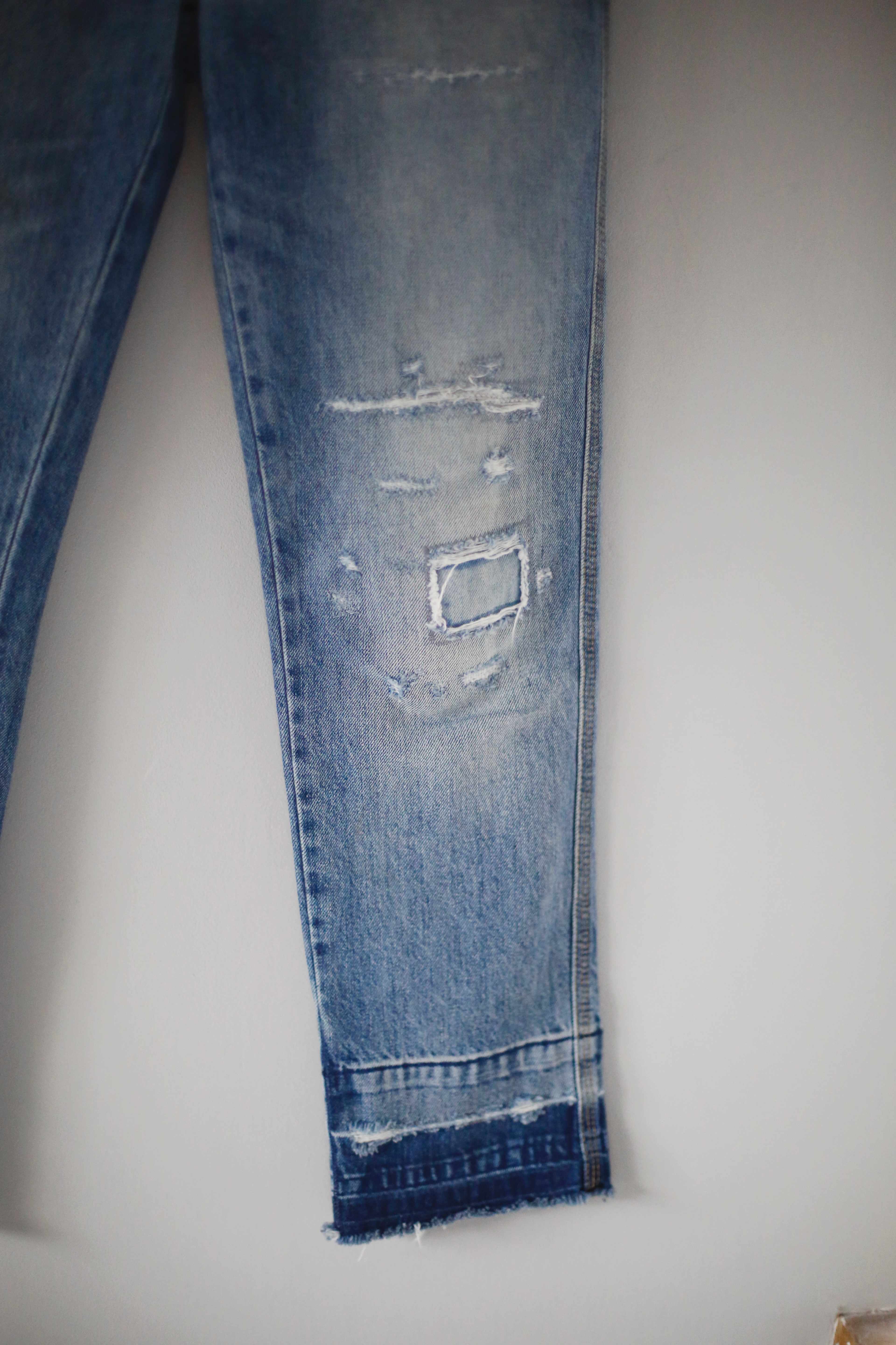 closed jeans pedal queen Closed Jeans 25 ripped Pedal Queen Mid waist blau denim blue – Handpicked pieces