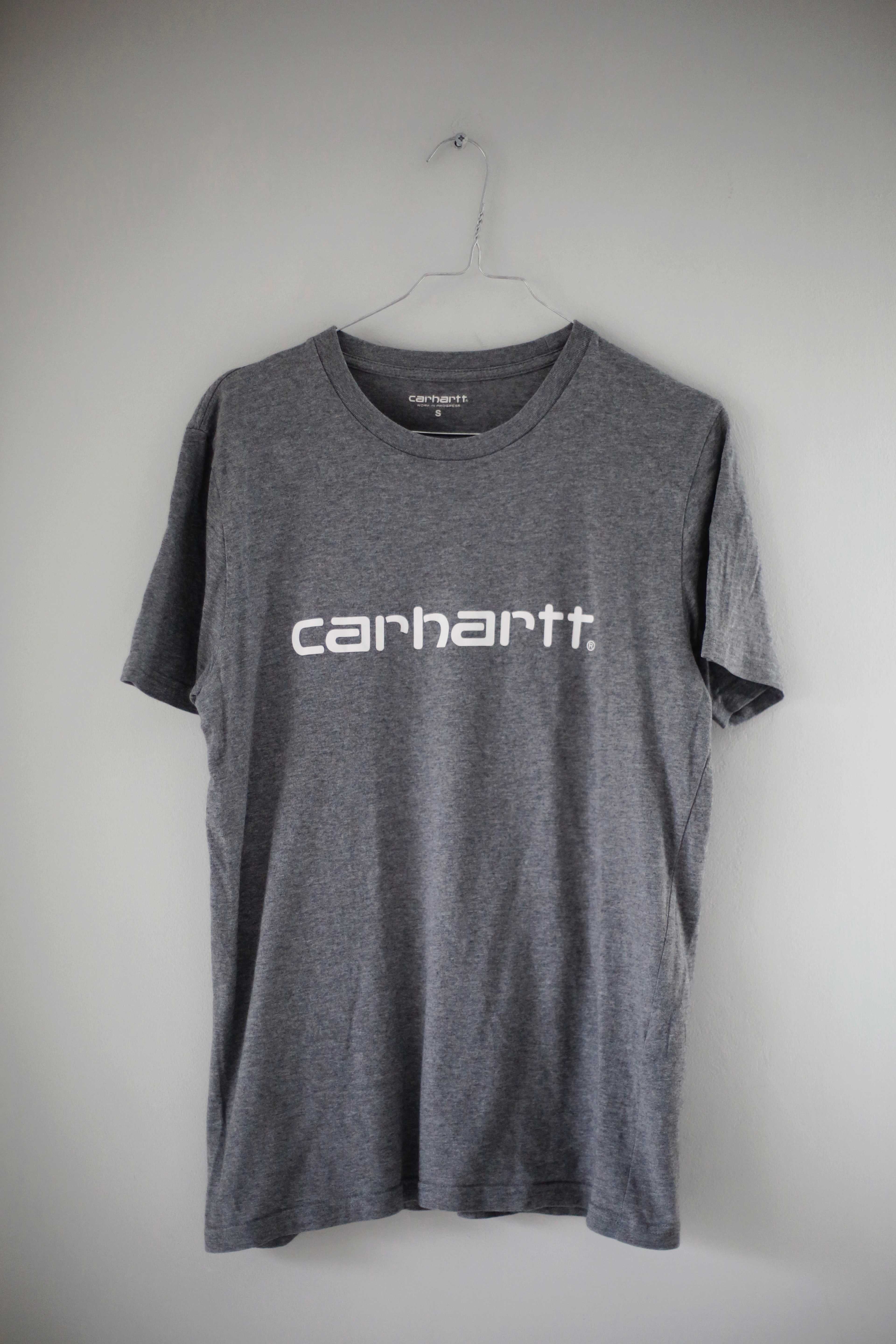 Carhartt Shirt Hellgrau Grau basic Oberteil S Work in Progress unisex