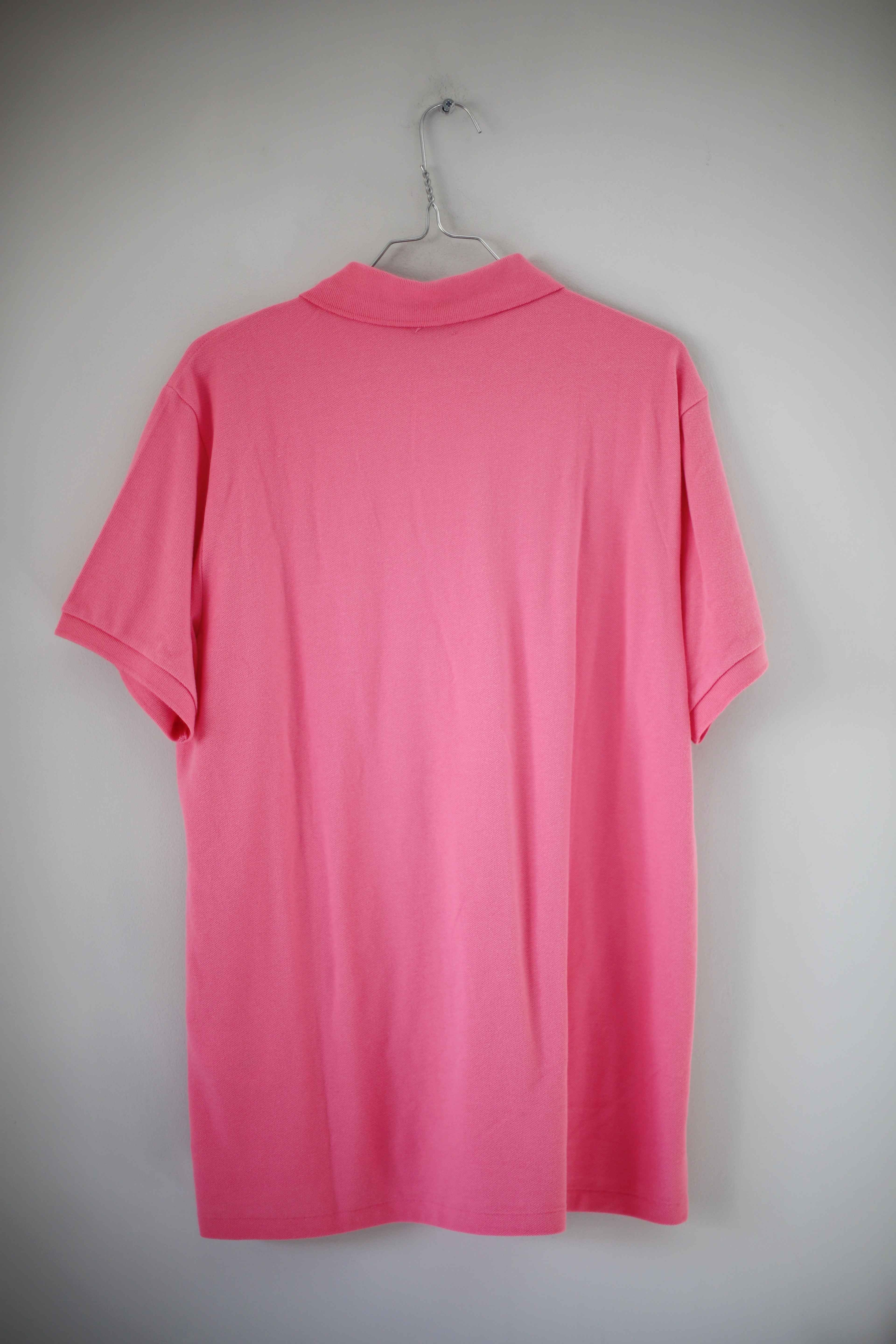 Polo Ralph Lauren Shirt Poloshirt Pink Rosa L T-Shirt einfarbig Koralle