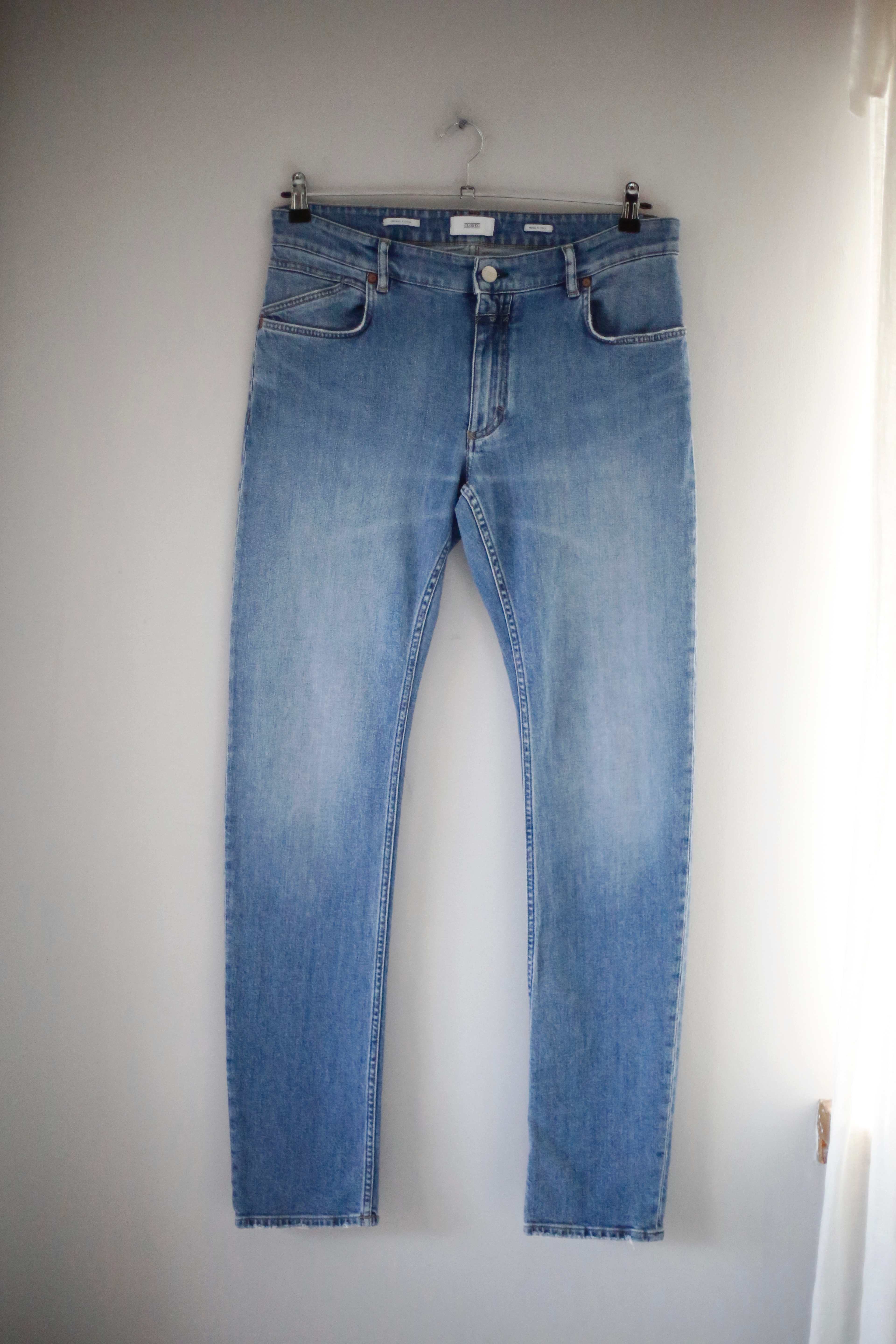 Closed Jeans 36 Unity slim Blau slim washed 42 XL Hose Röhrenhose