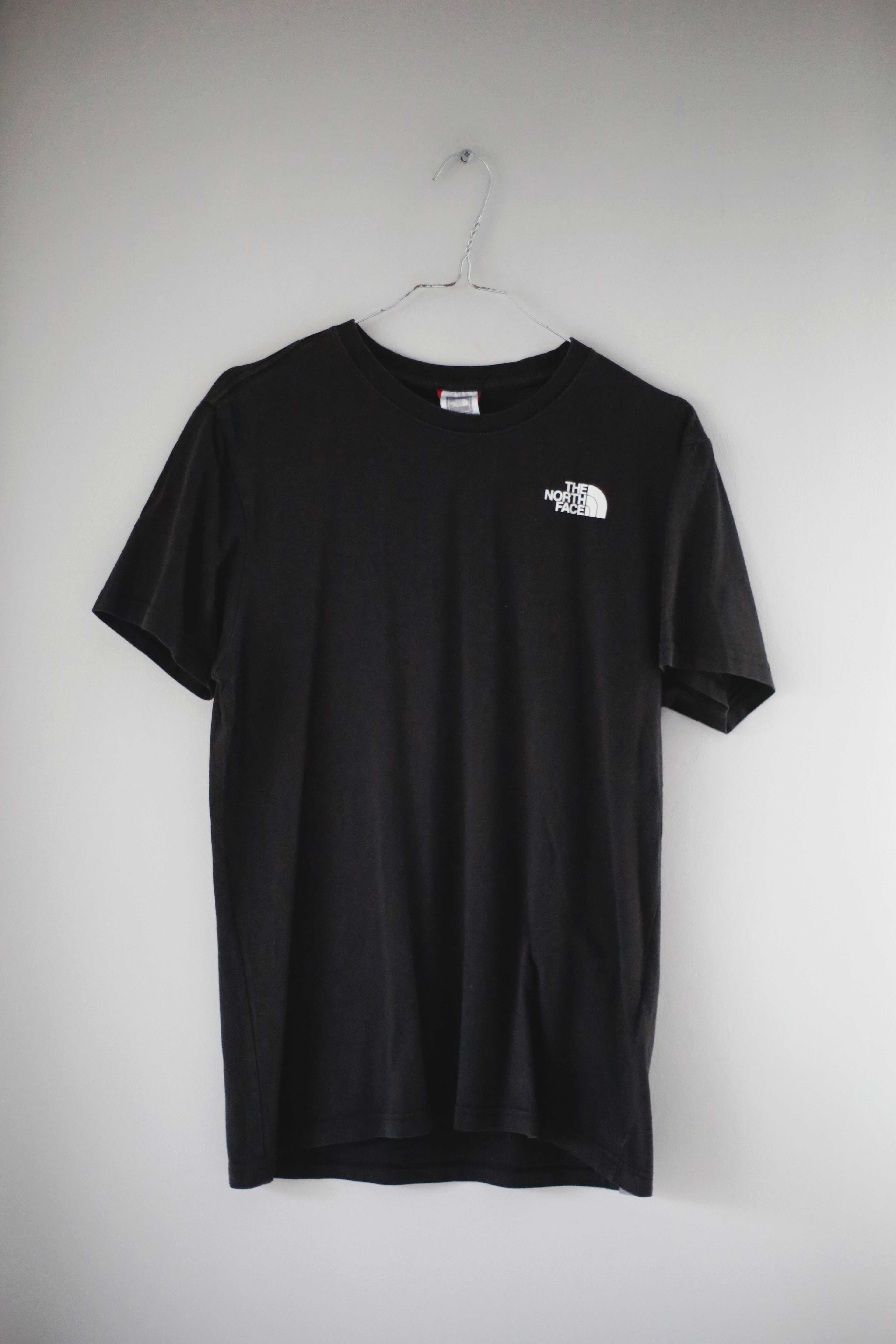 The North Face Shirt basic schwarz S T-Shirt Oberteil never stop exploring