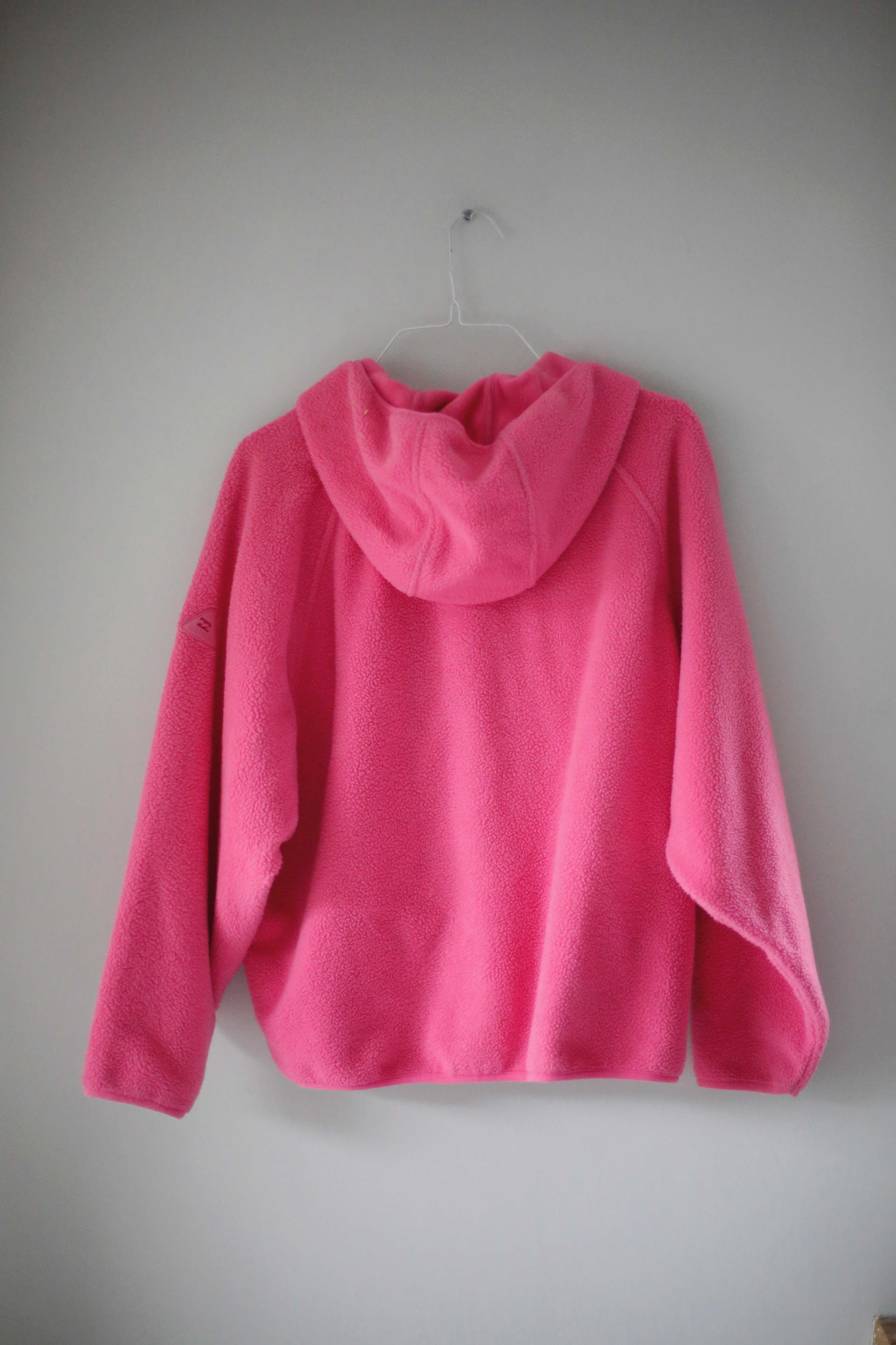 Billabong Fleecejacke Pink Rosa Jacke Hoodie Sweater 36 S Adventure Division