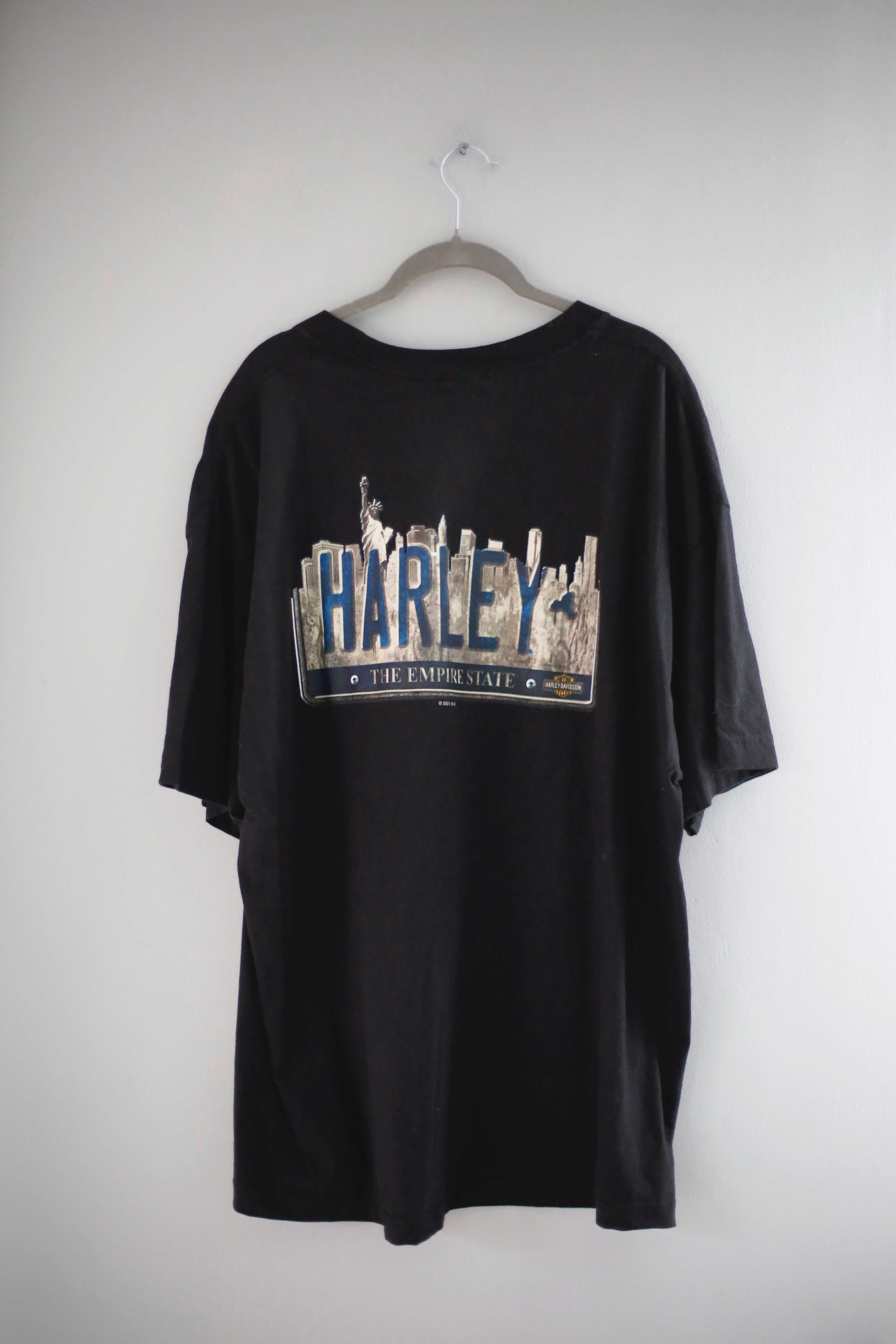 Harley Davidson Shirt T-Shirt Vintage 2XL XXL Print bedruckt New York