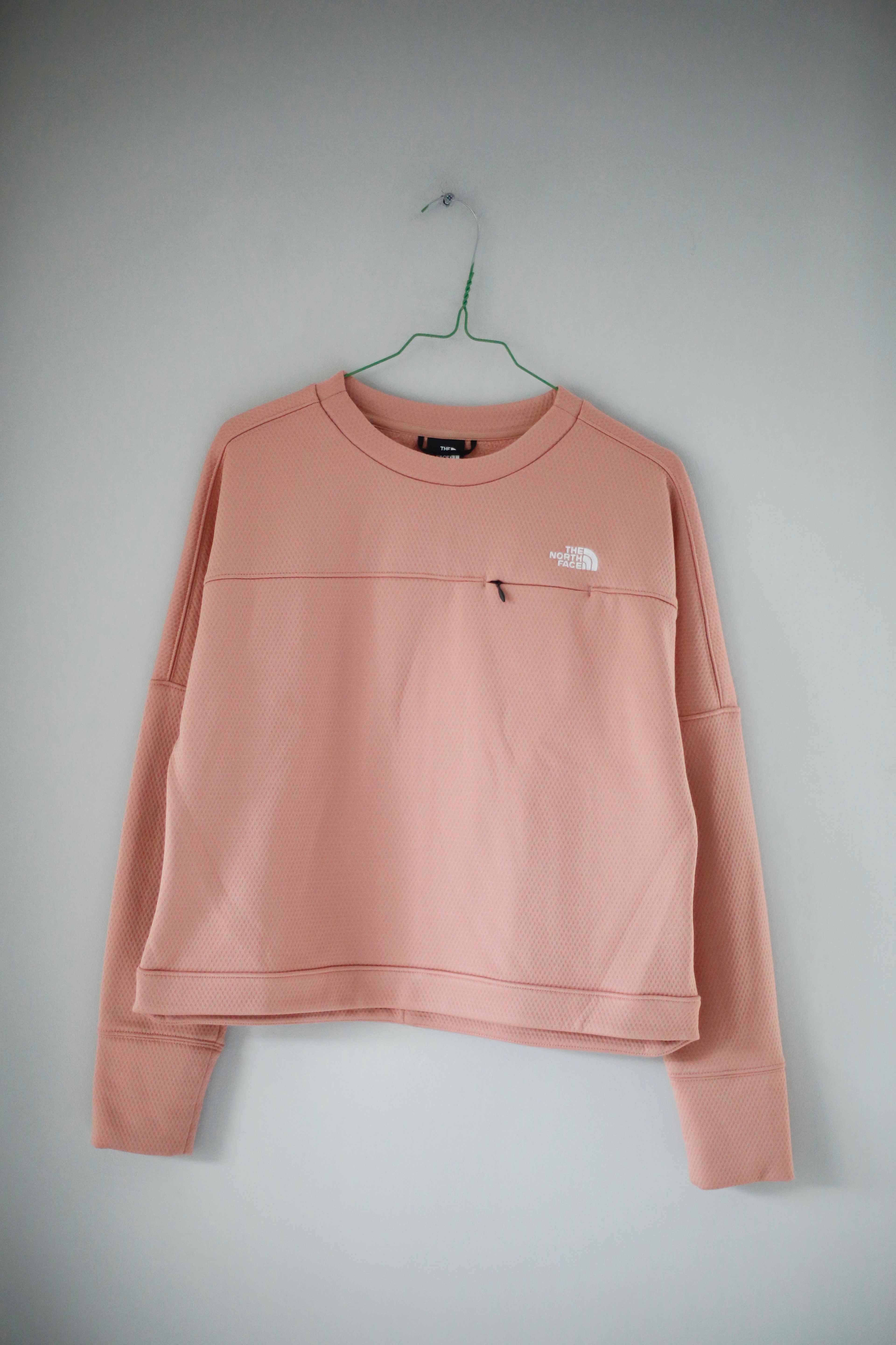 The North Face Pullover Sweater cropped Koralle Pink 38 M fuchsia