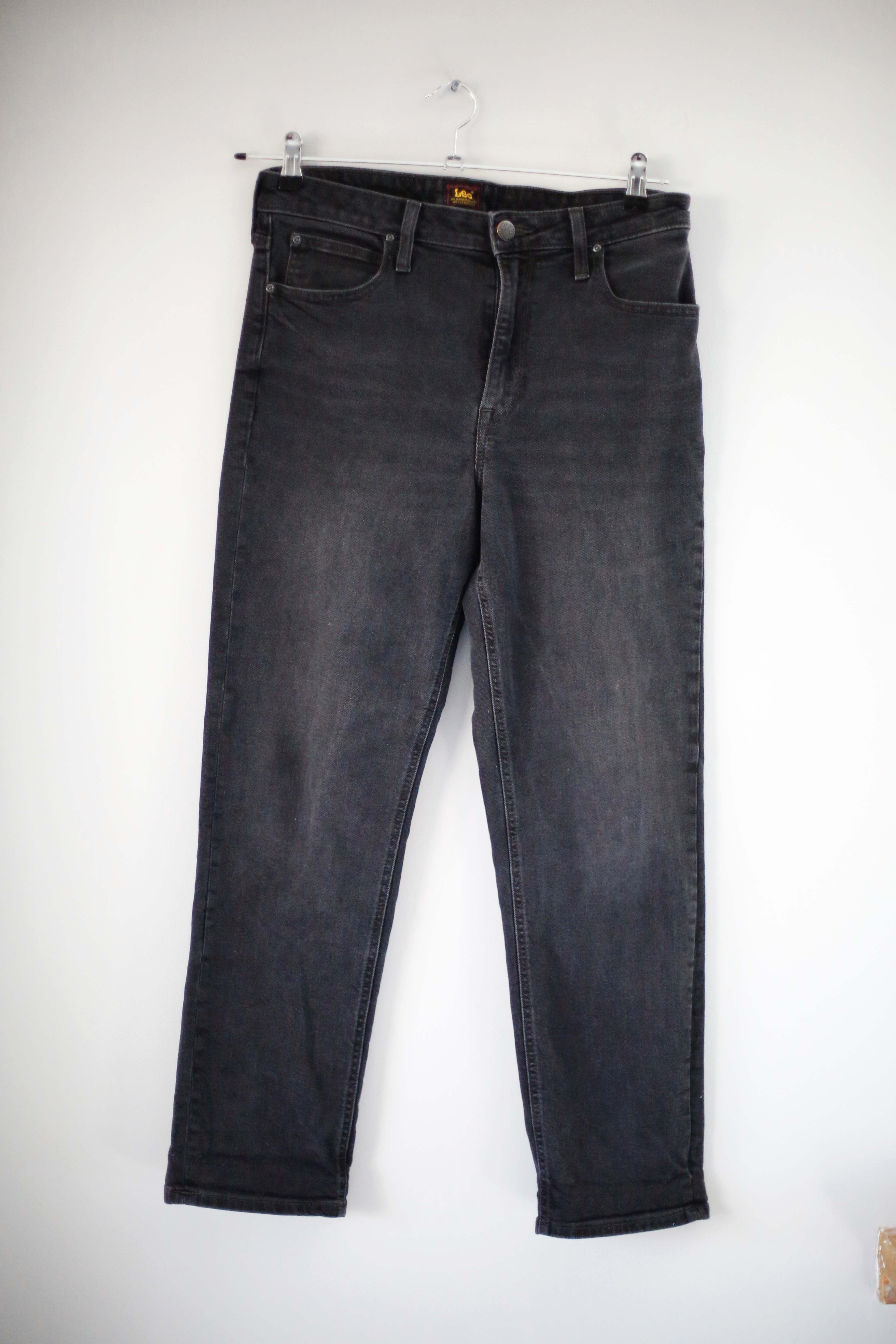 Lee Jeans Carol W31 L33 dunkelgrau grau slim straight