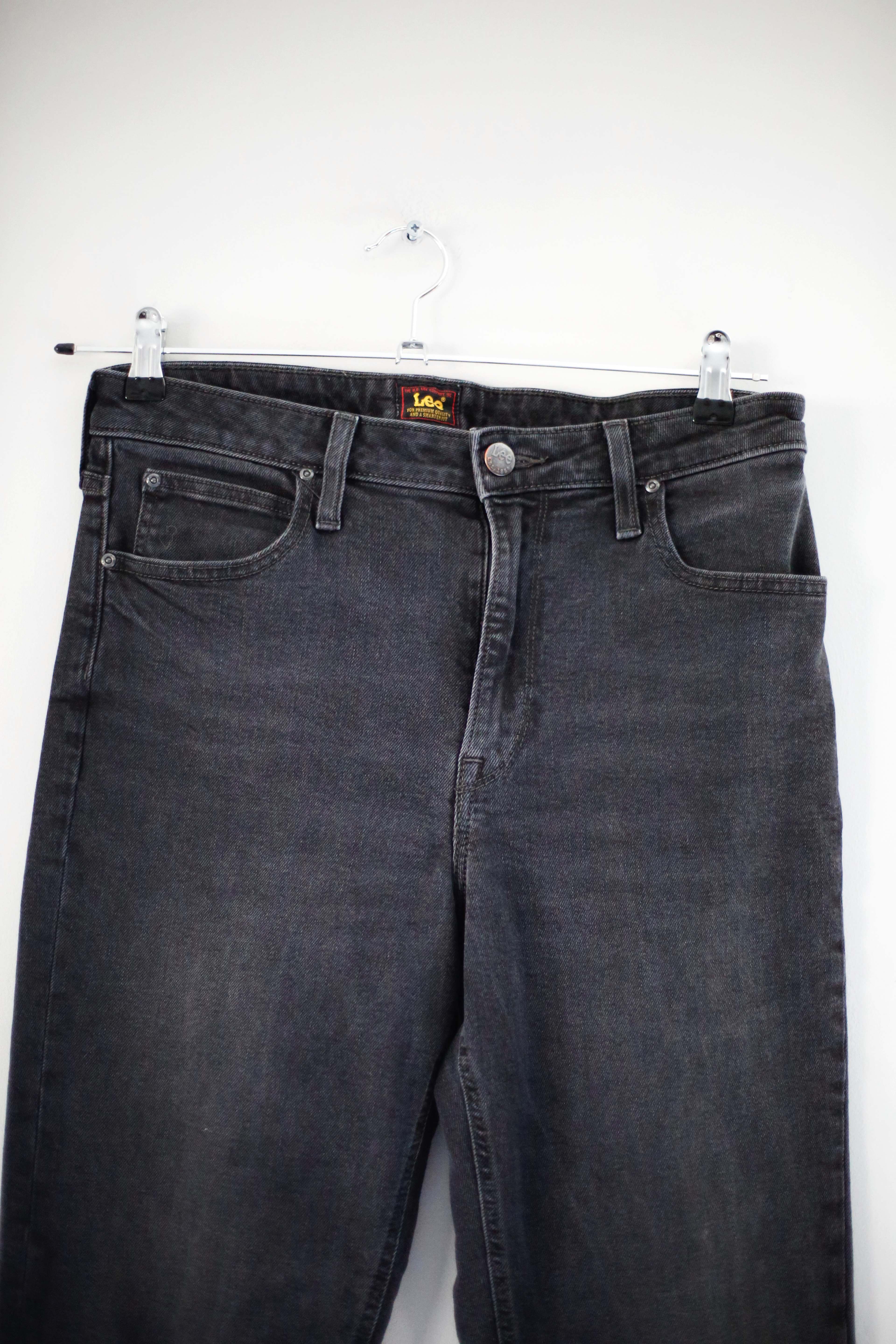 Lee Jeans Carol W31 L33 dunkelgrau grau slim straight