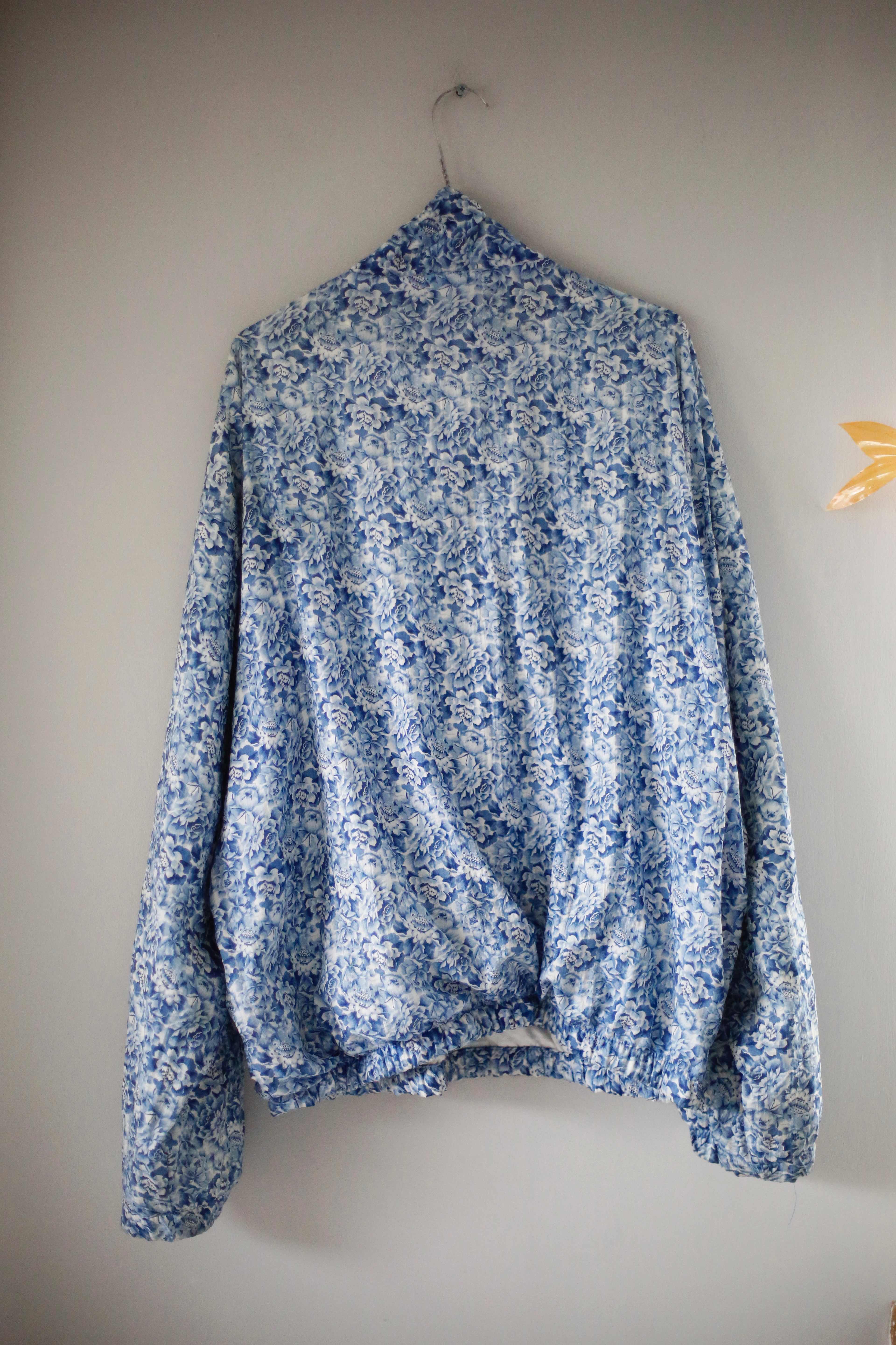 True Vintage Jacke Brooks Blouson 38 M 40 L Blumen Muster