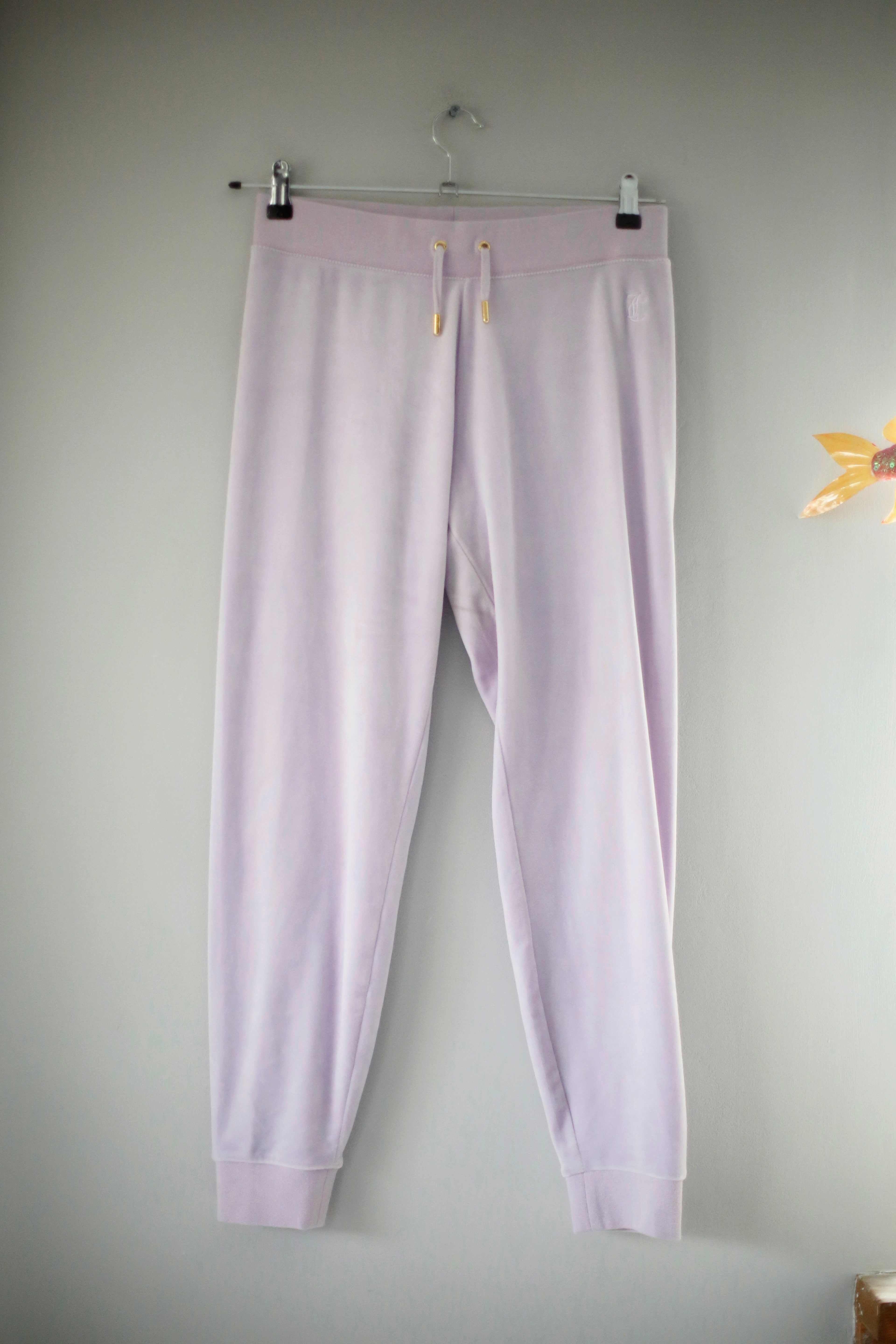 Juicy Couture Sport Hose Jogger Samthose Flieder Lila 36 S Trainingshose