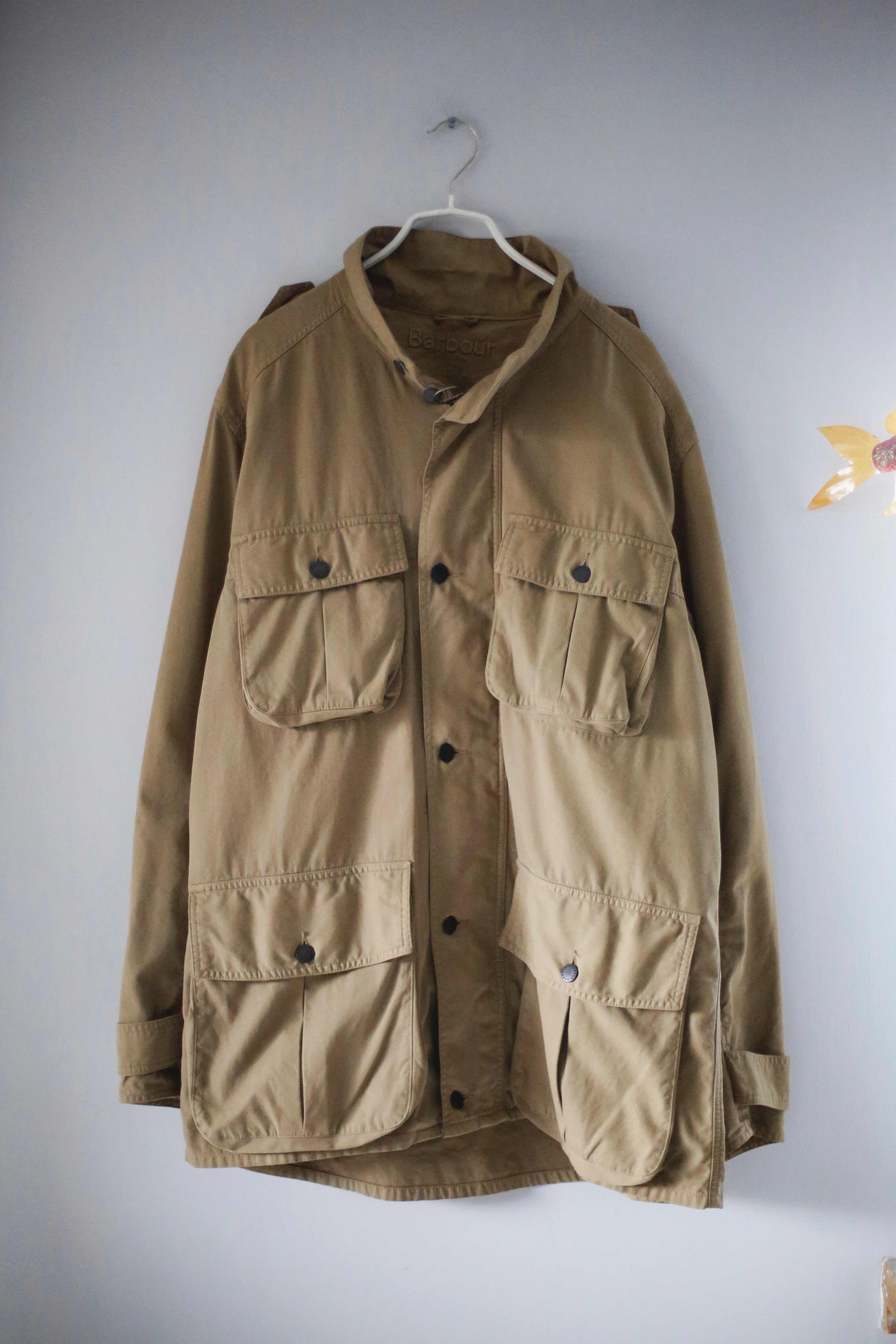 Barbour Jacke Khaki Grün Parka xl Übergangsjacke Jagdjacke