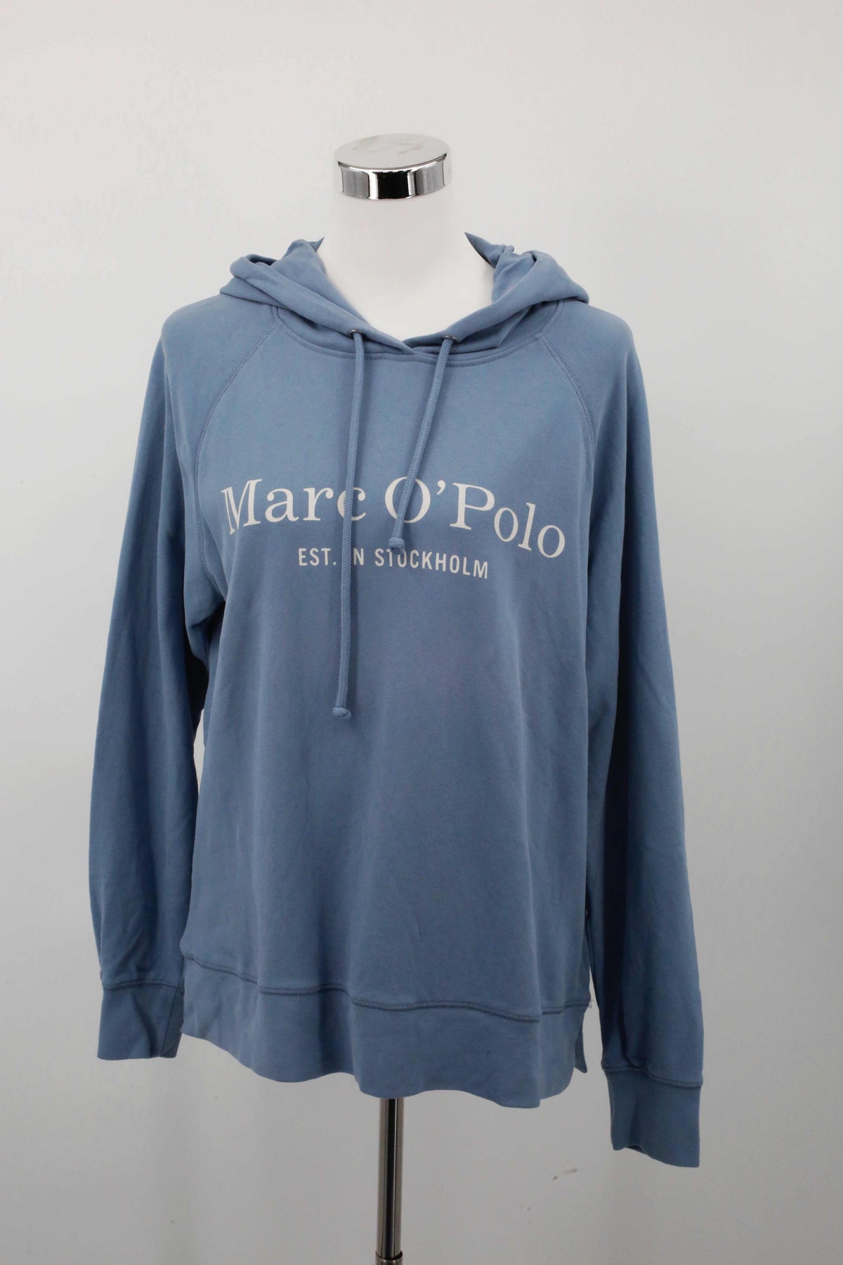 Marc O'Polo Hoodie Blau 40 L Sweater einfarbig