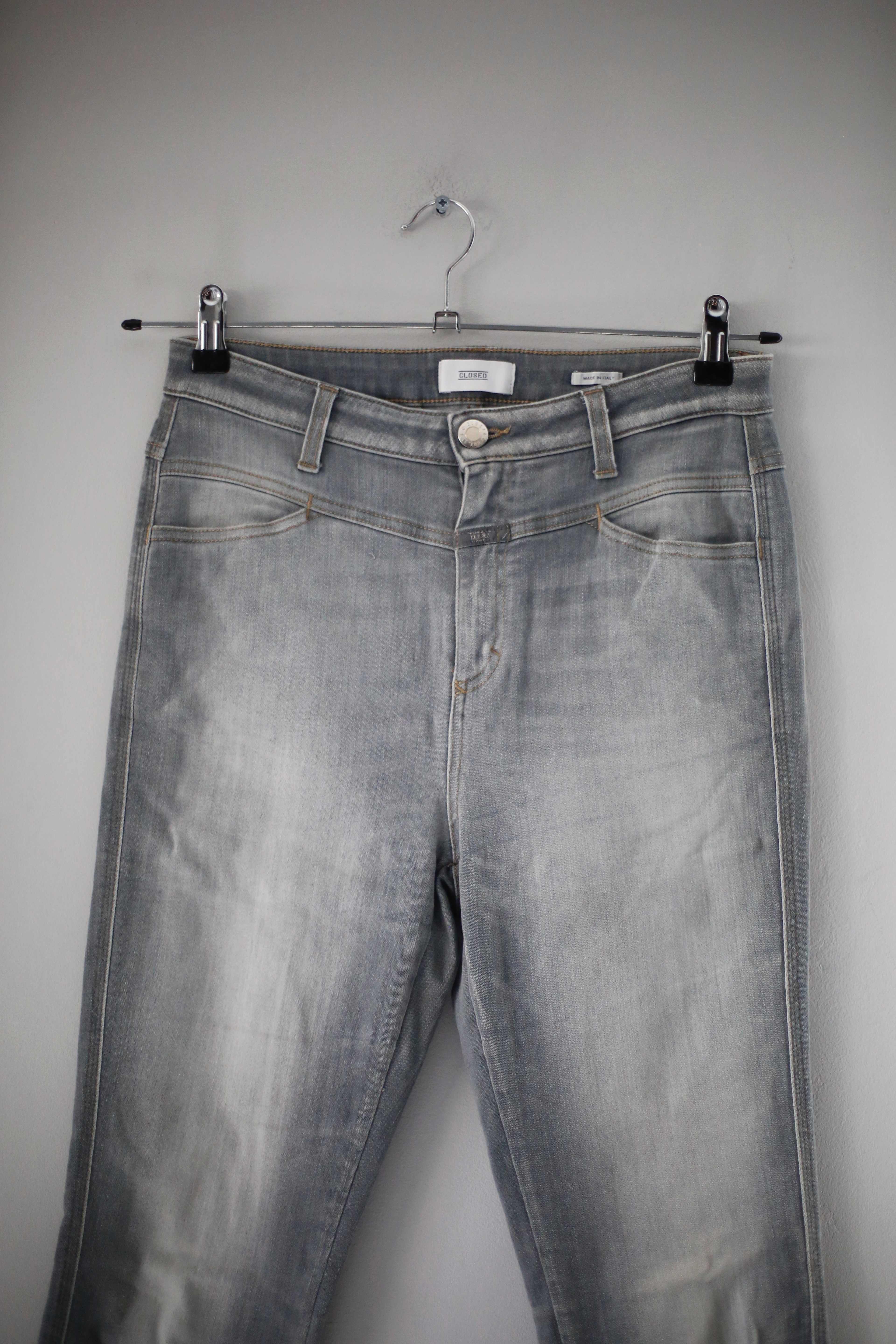 closed pedal star grau Closed Jeans grau hellgrau 29 washed high waist Hose 38 M – Handpicked pieces