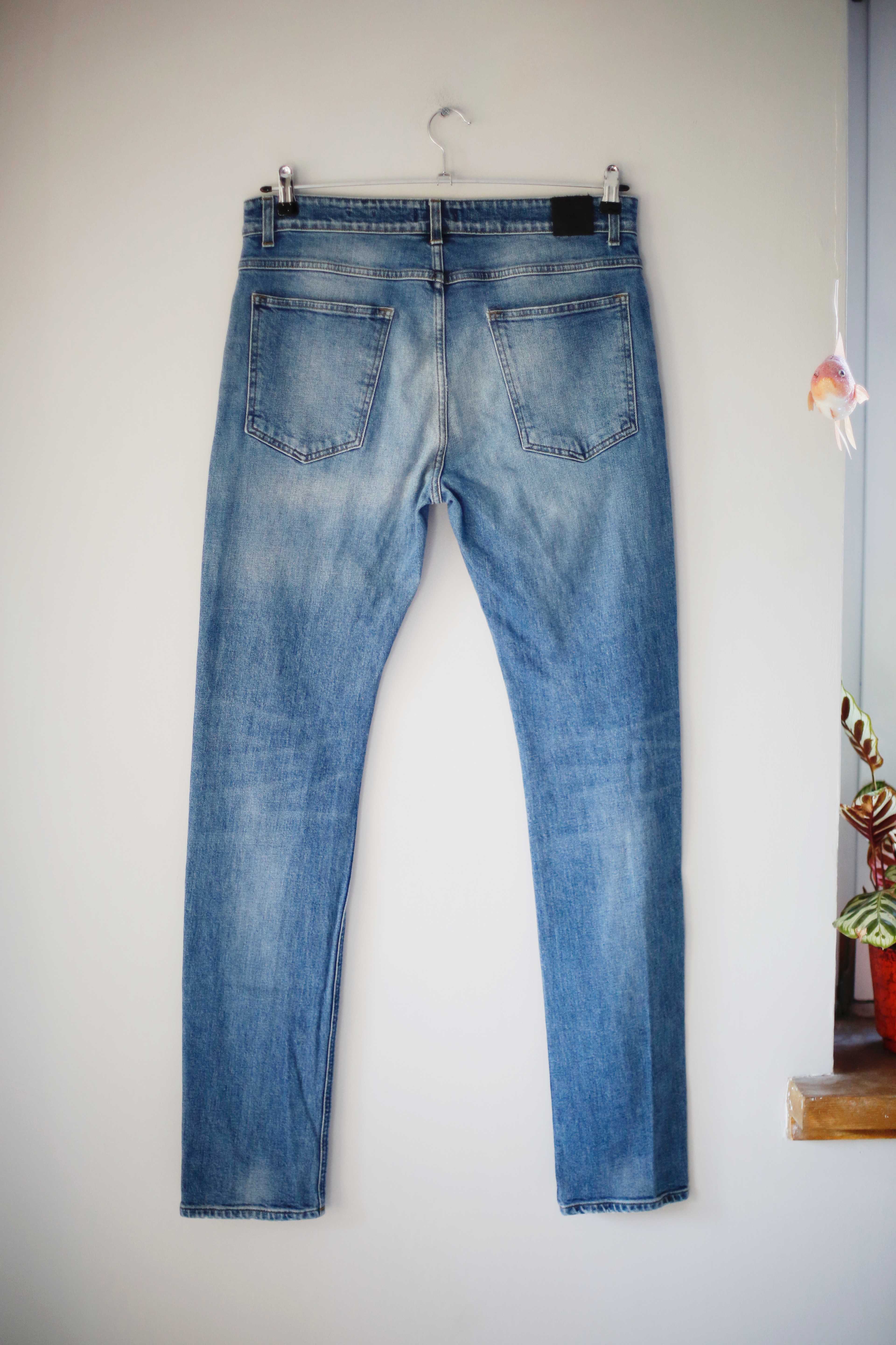 Closed Jeans Hose blau washed 34 unity slim mid waist Röhrenhose Skinny