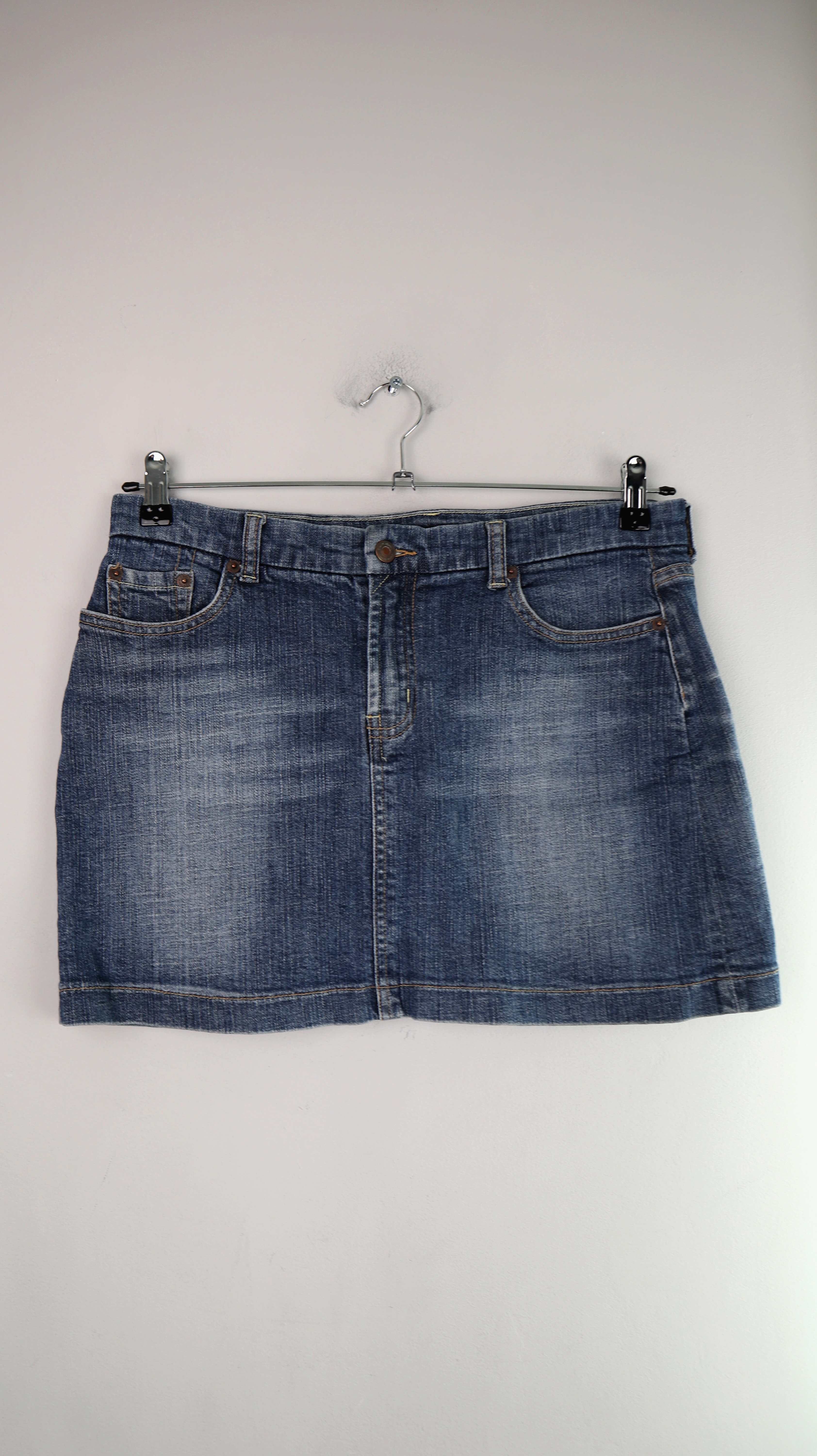 Zero Jeansrock Jeans denim blau kurz 40 L Rock Sommerrock