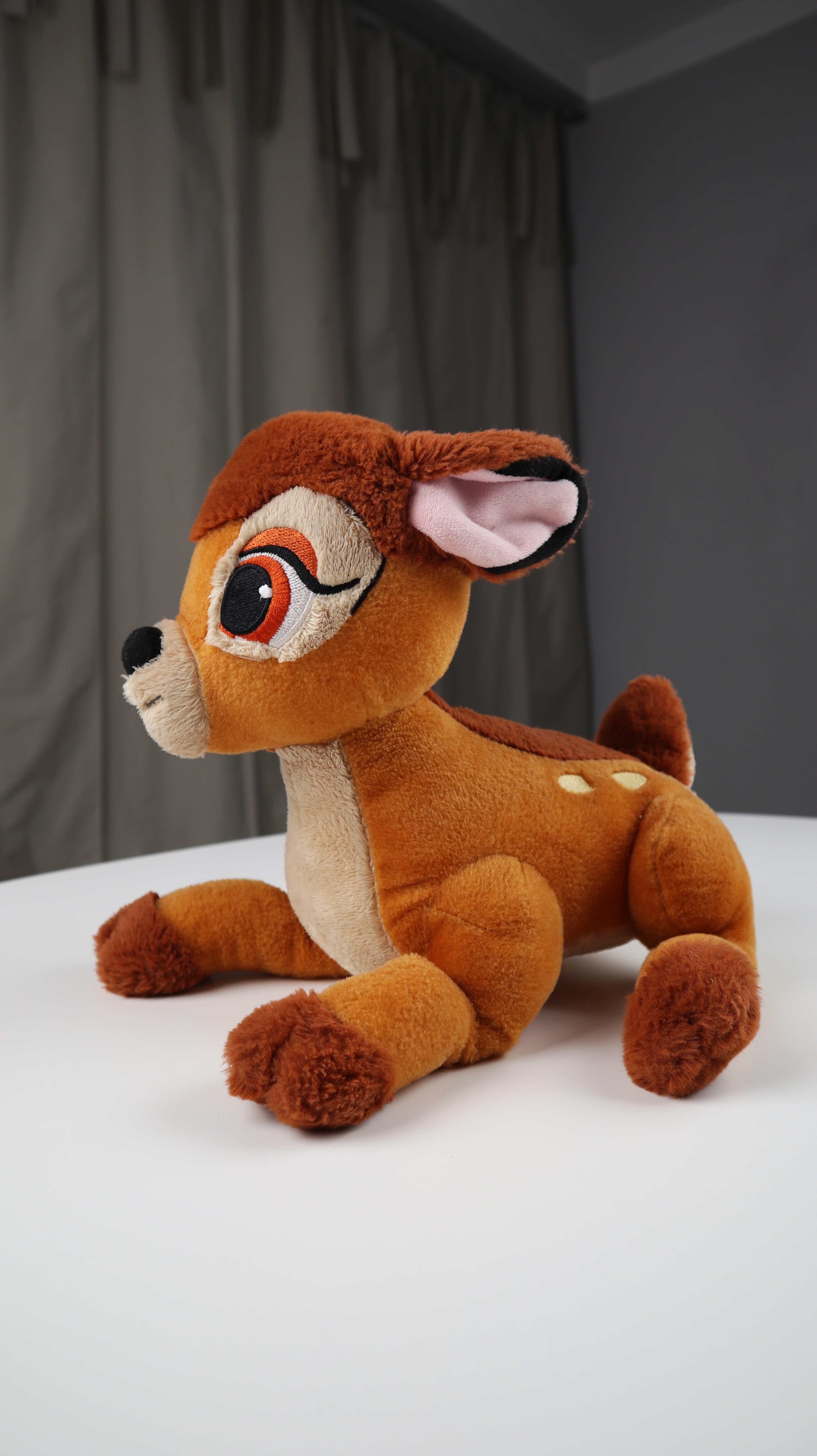 Disney Bambi Kuscheltier Reh Braun Stofftier 90s Rehkitz