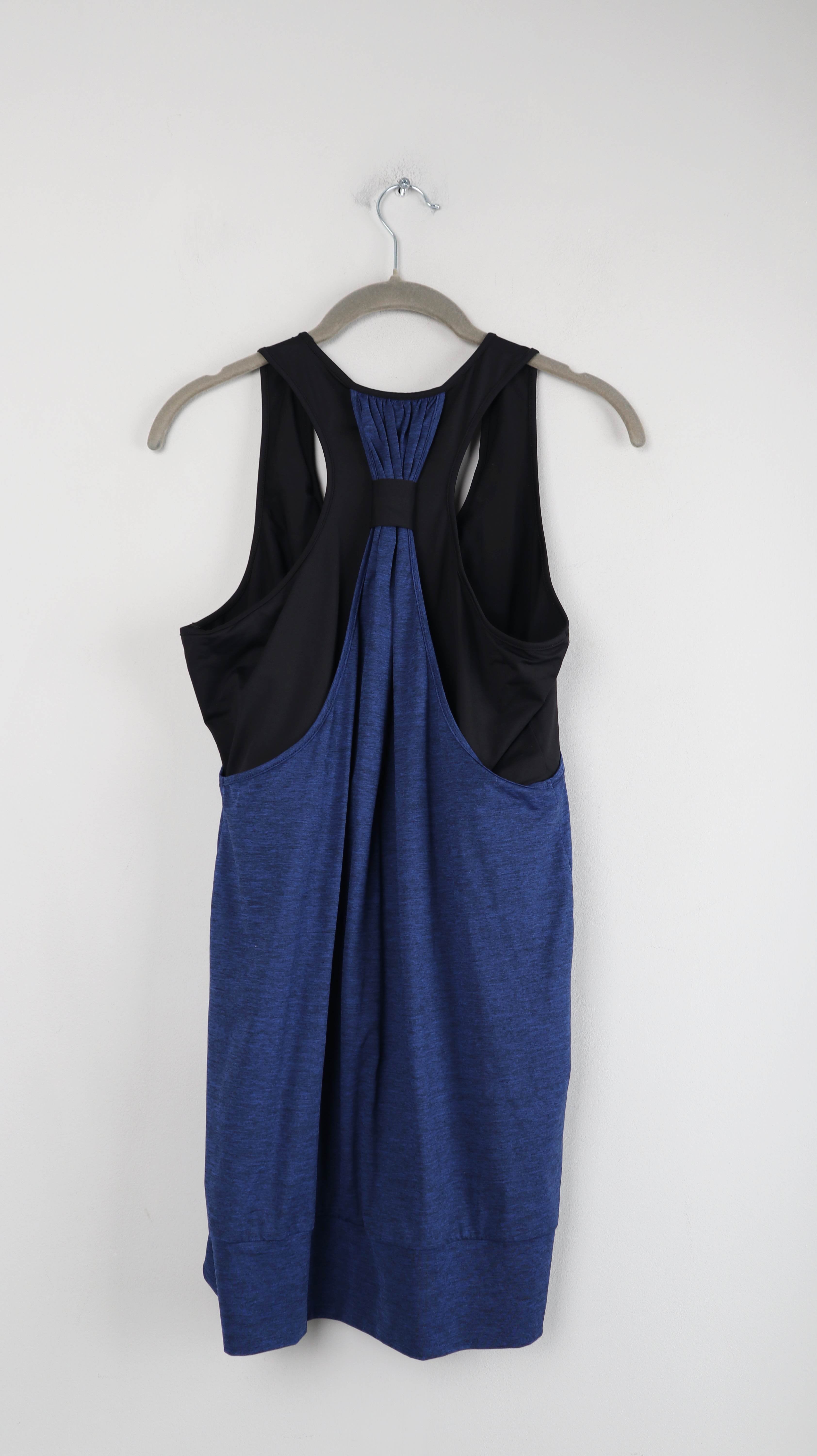 Seraphine Active Top blau schwarz 40 L Sporttop