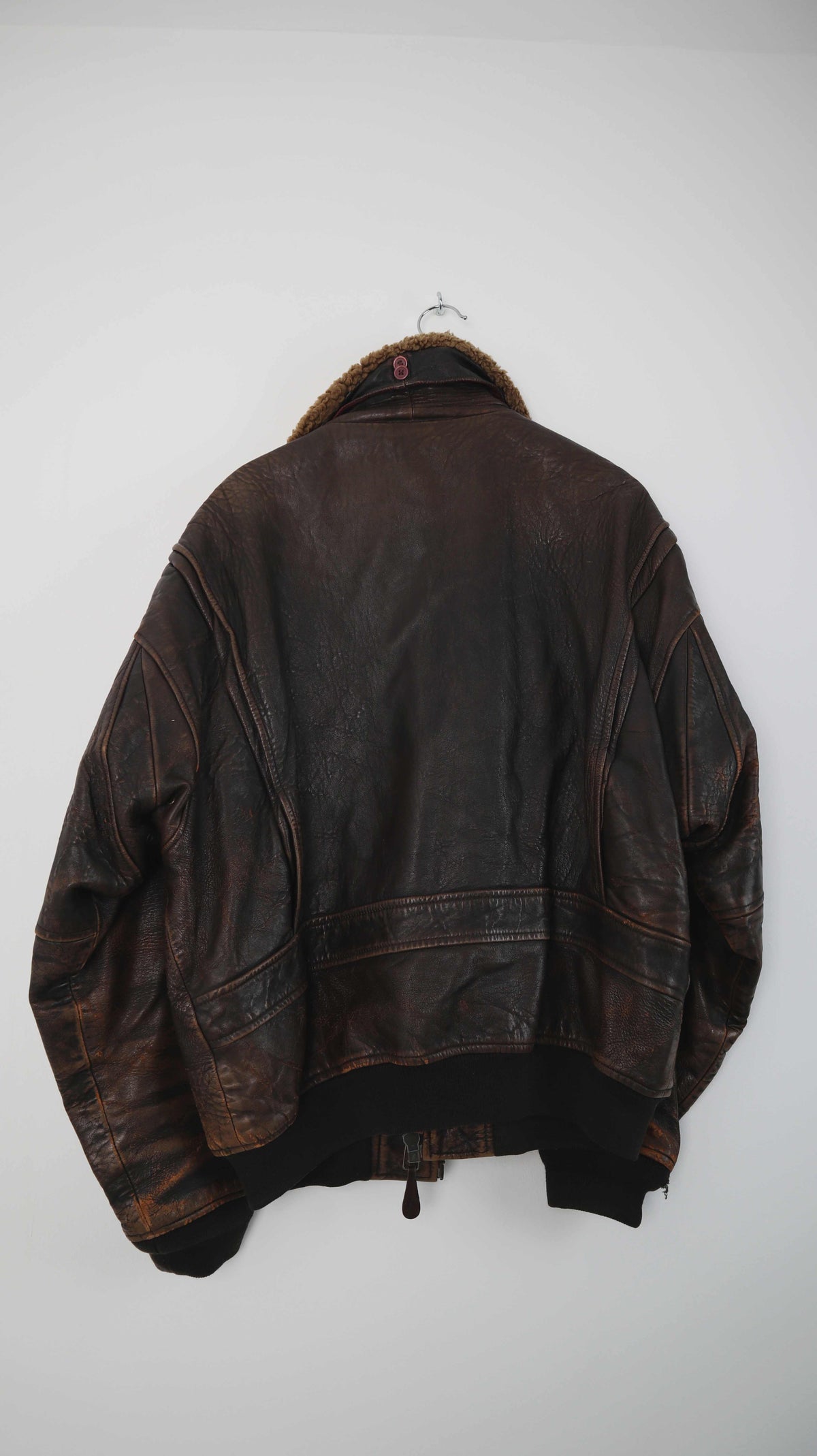 Vintage Avirex Type G-1 Lederjacke Braun XXL Fliegerjacke Top Gun