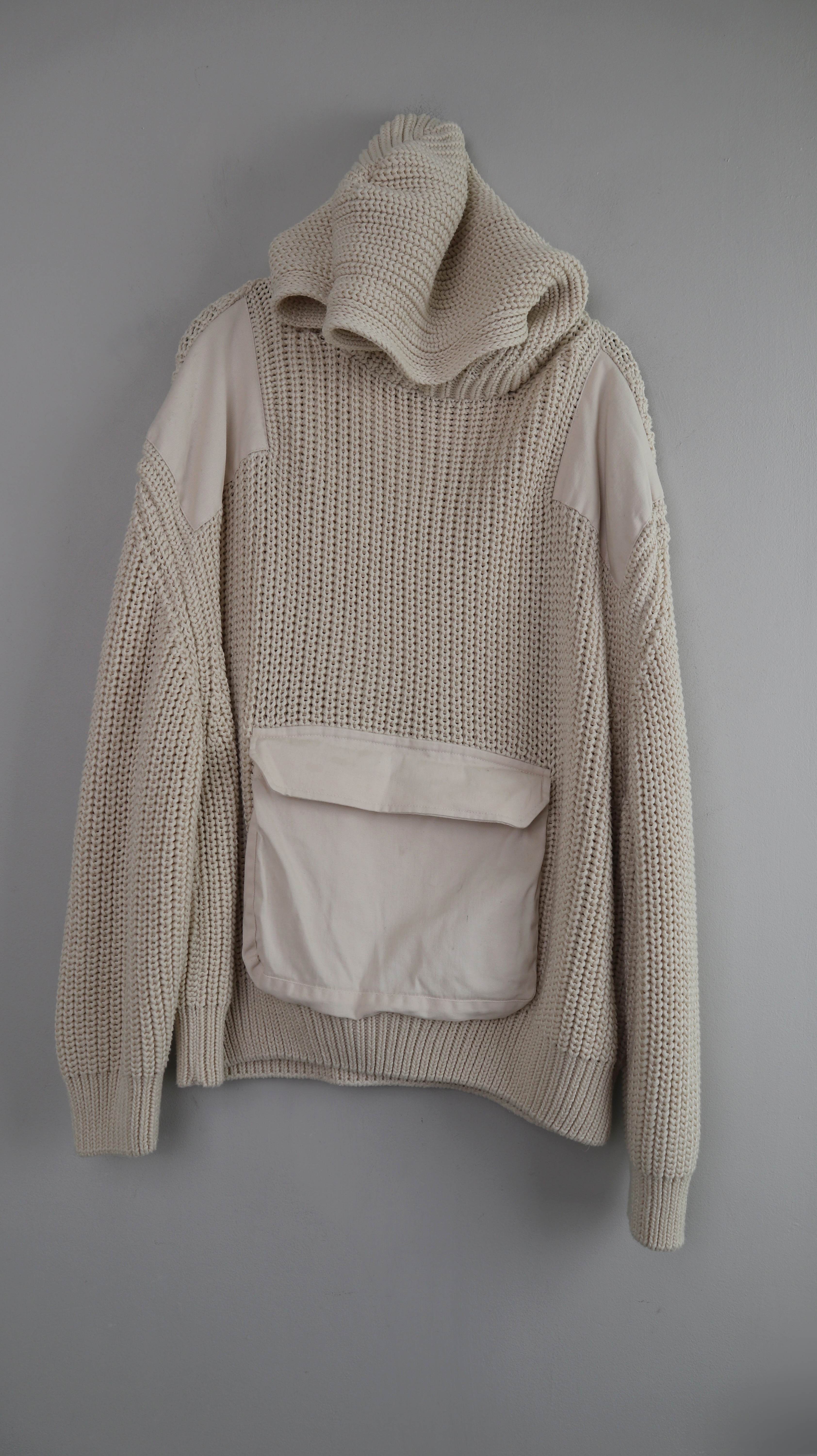 Mango Pullover Creme Beige 40 L Kapuzenpullover Strickpullover