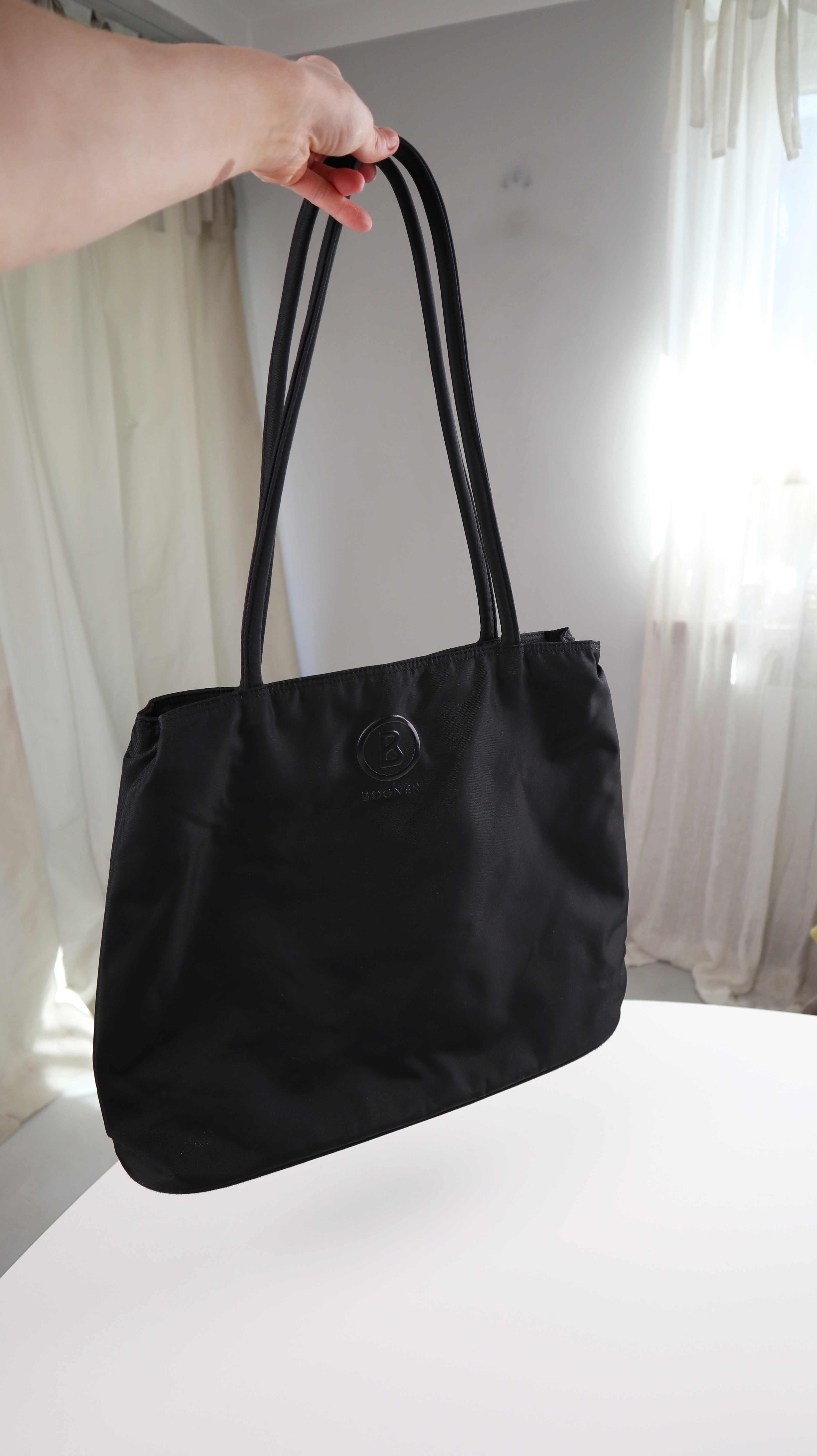 Bogner Tasche Henkeltasche Shopper schwarz basic