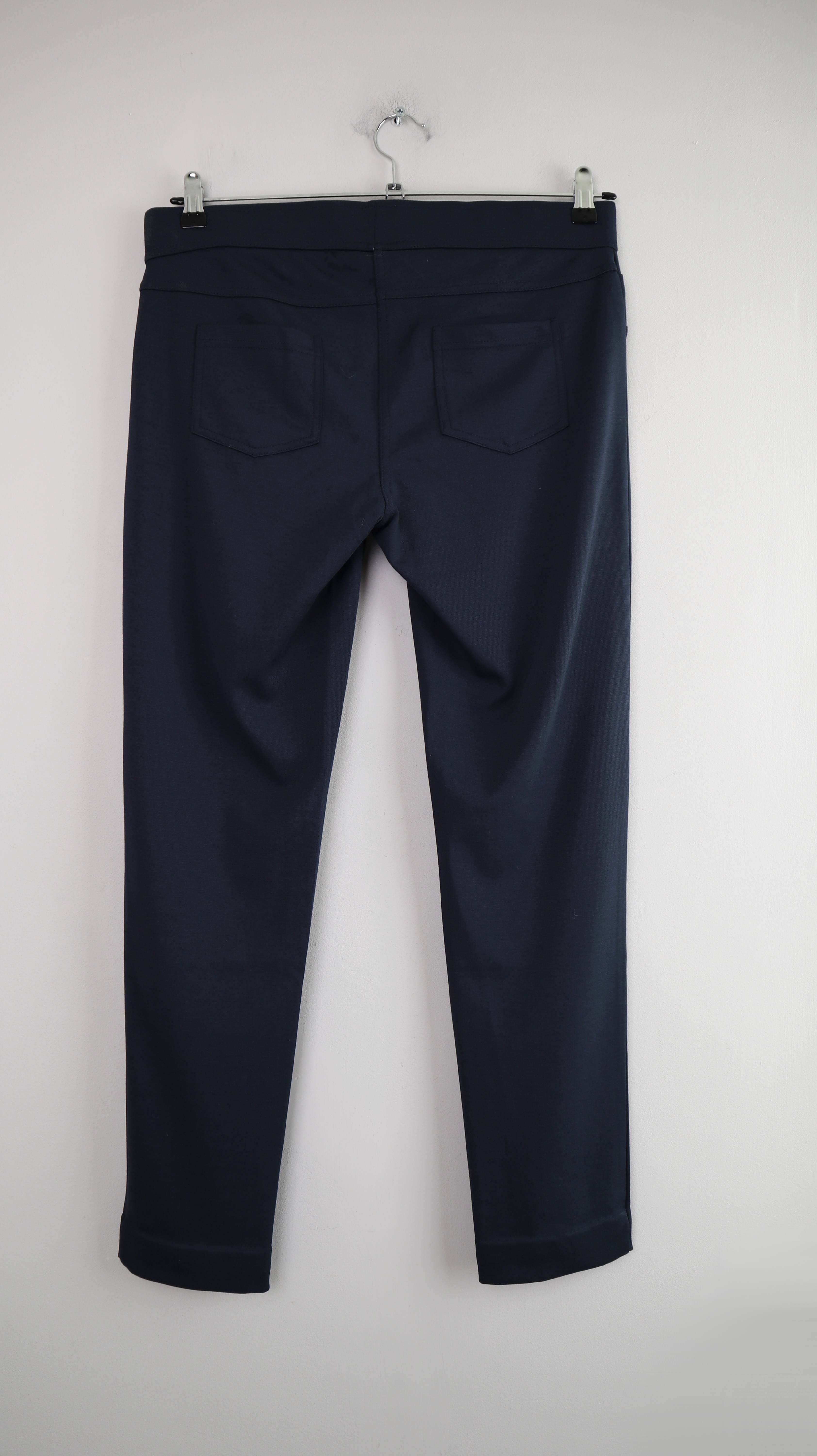 Cecilia Classics Hose Blau 38 M Stoffhose Leggings Dunkelblau