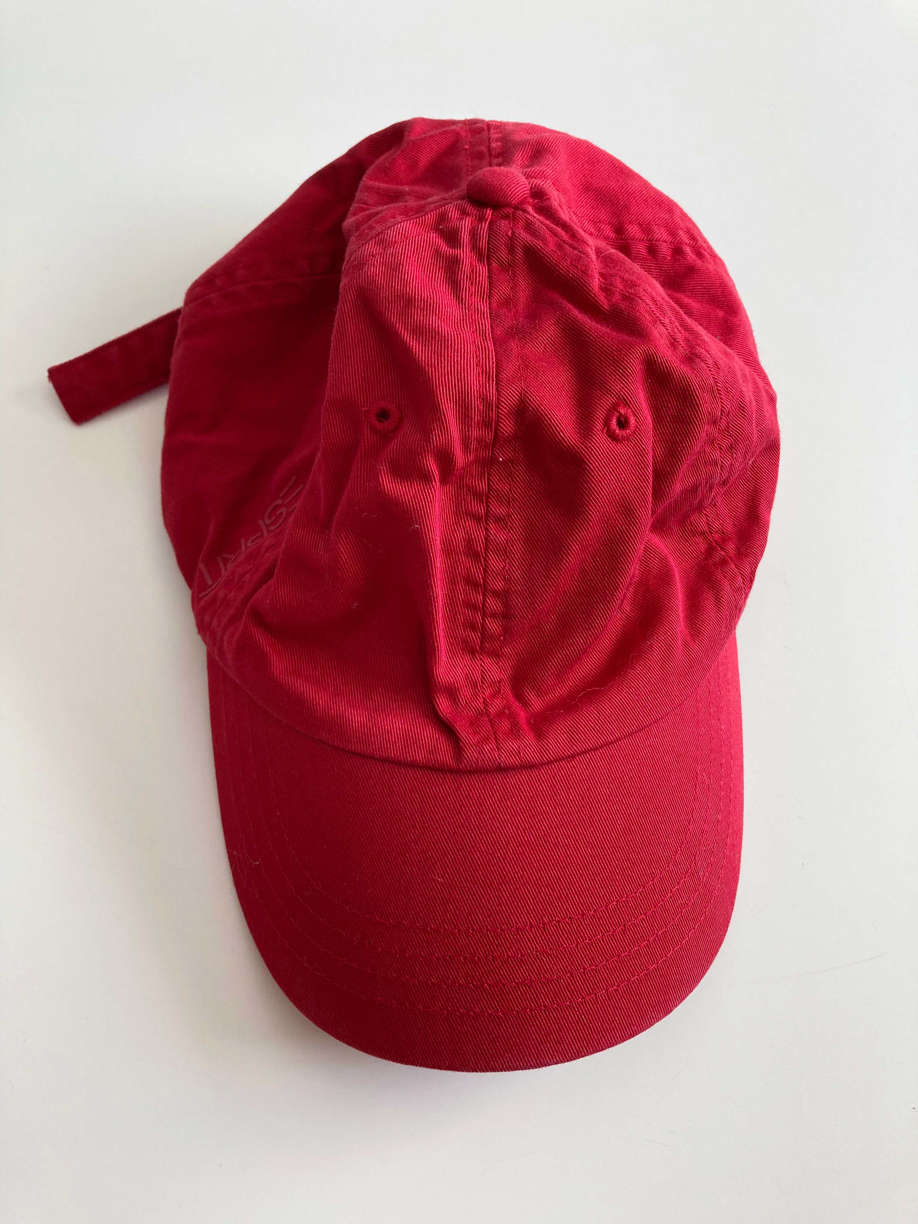 Esprit Cap Käppi Mütze Rot Schirmmütze basic Vintage