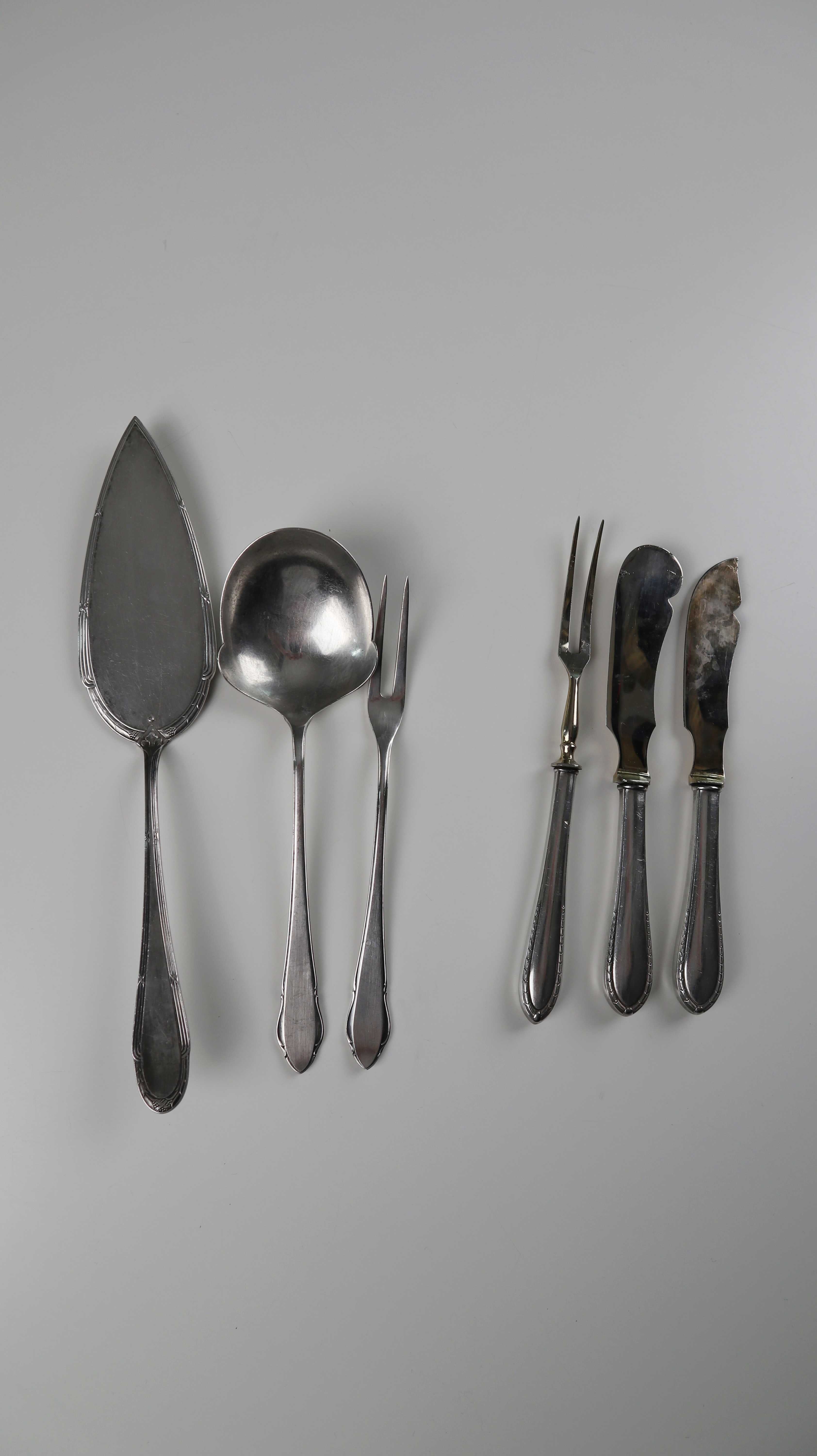 Besteck WMF versilbert Messerset Buttermesser Kuchenheber